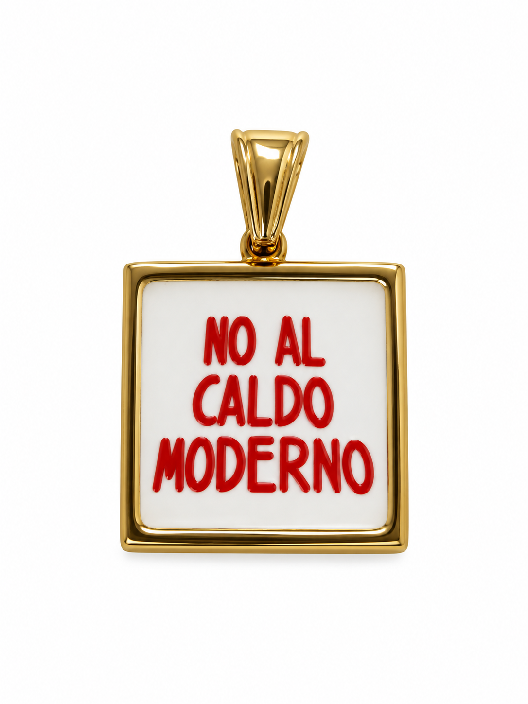 CIONDOLO QUADRATO FRASI