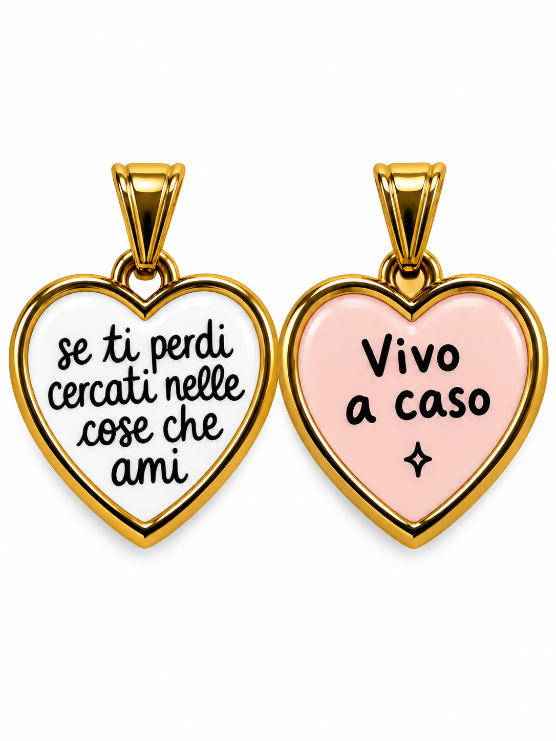 CIONDOLO CUORE FRASI