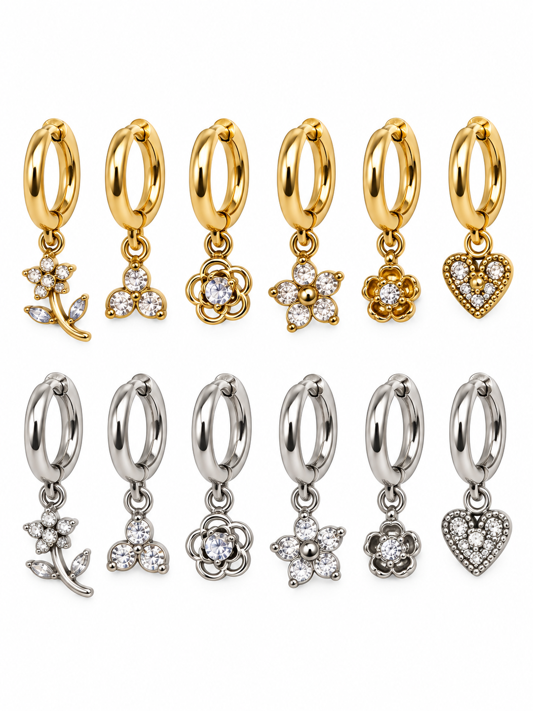 Set Orecchini Charme Lusso