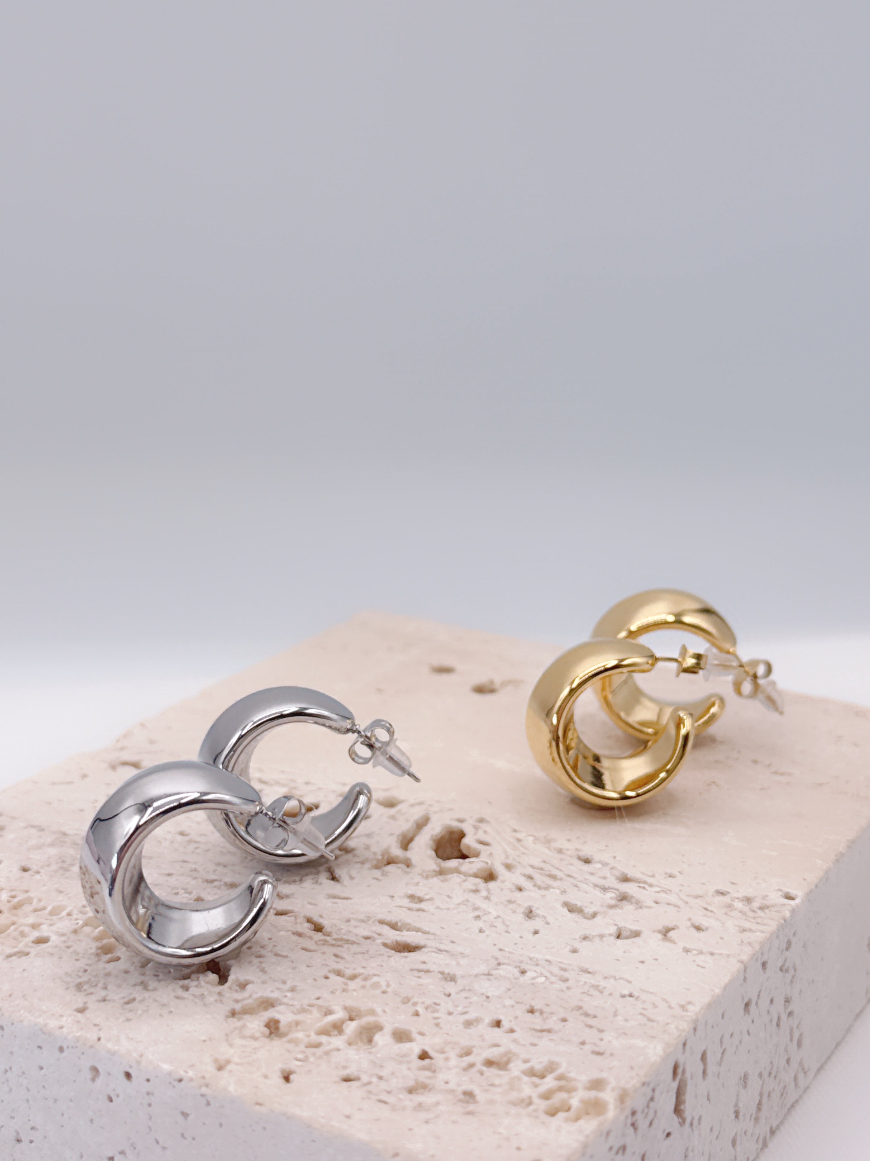 Orecchini Cerchio Bombato
