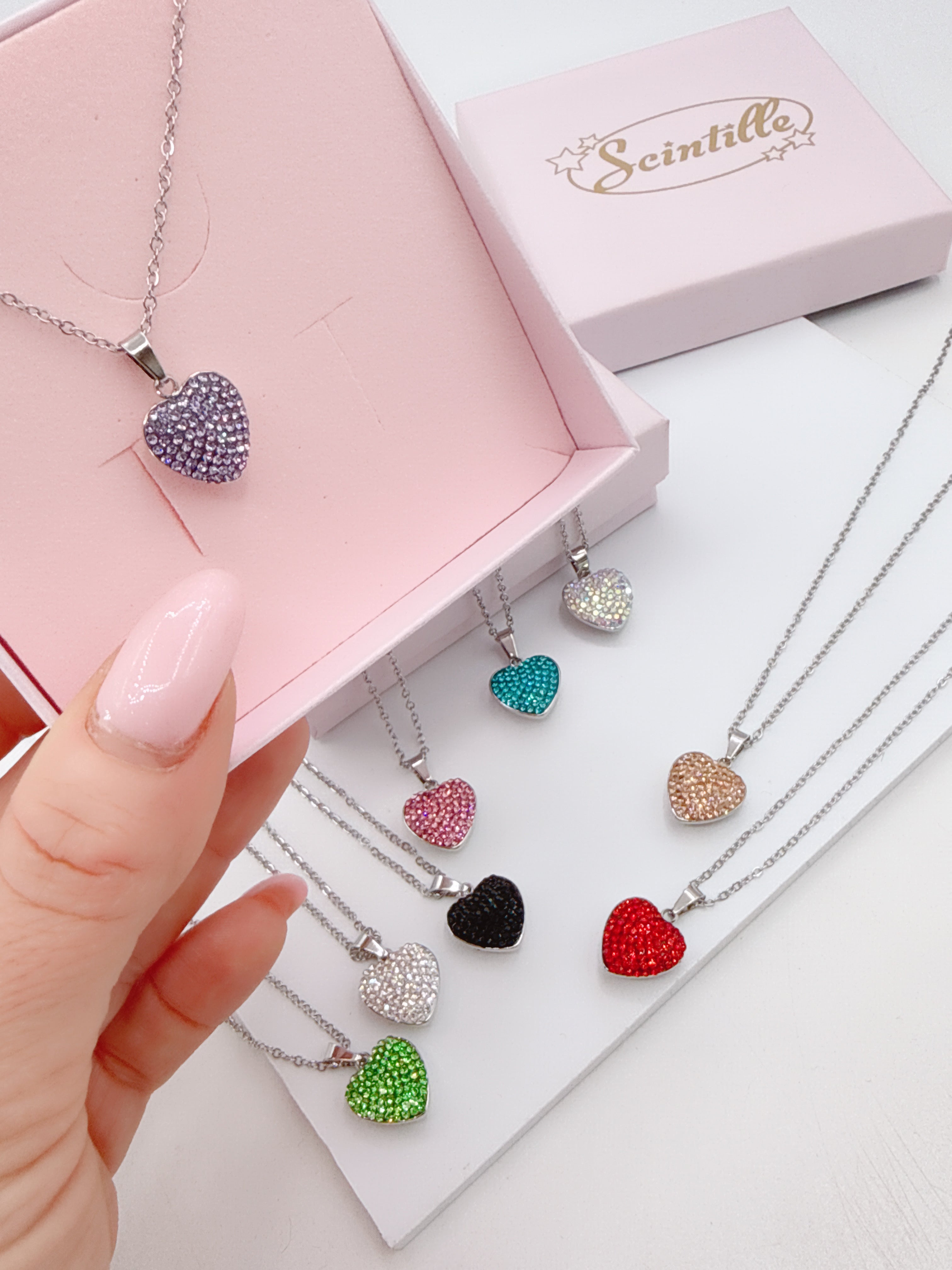 Collana Cuore Colors Lusso