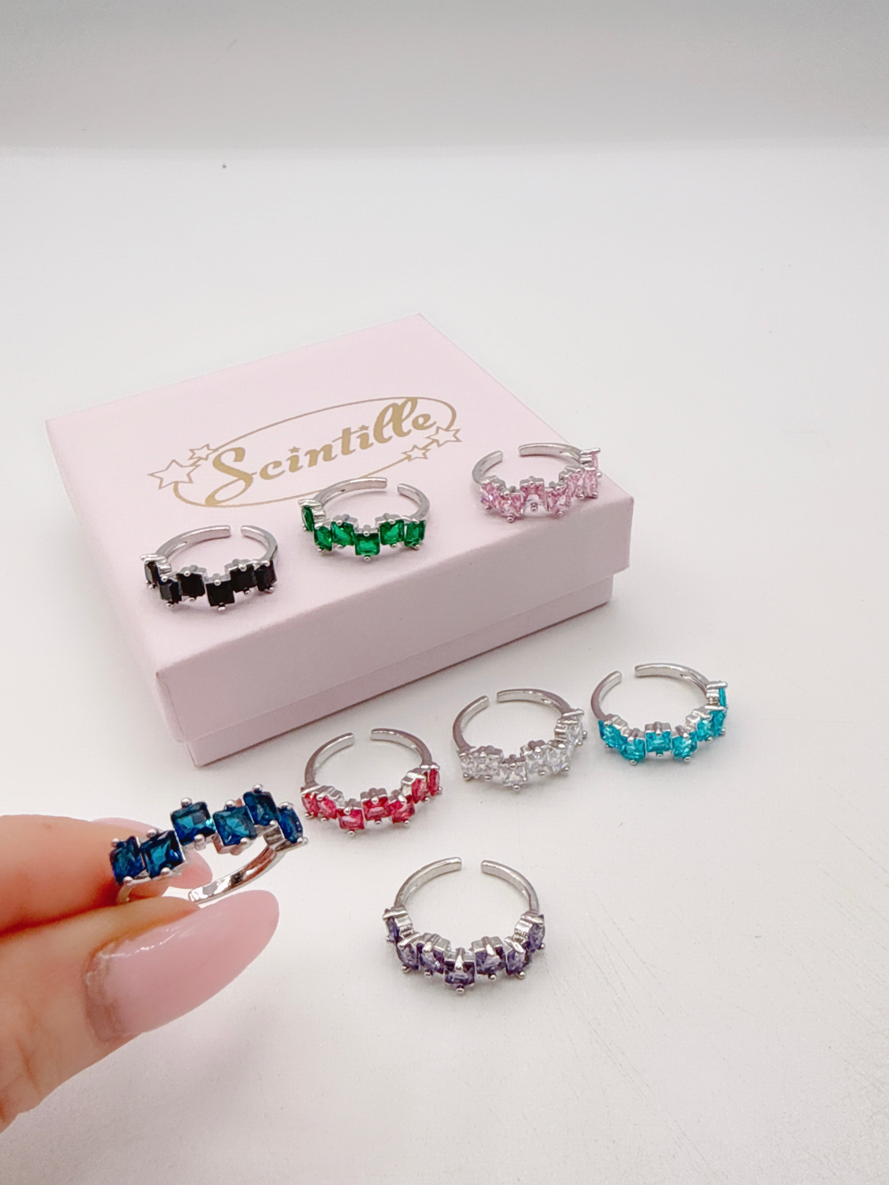Anello Veretta Baguette