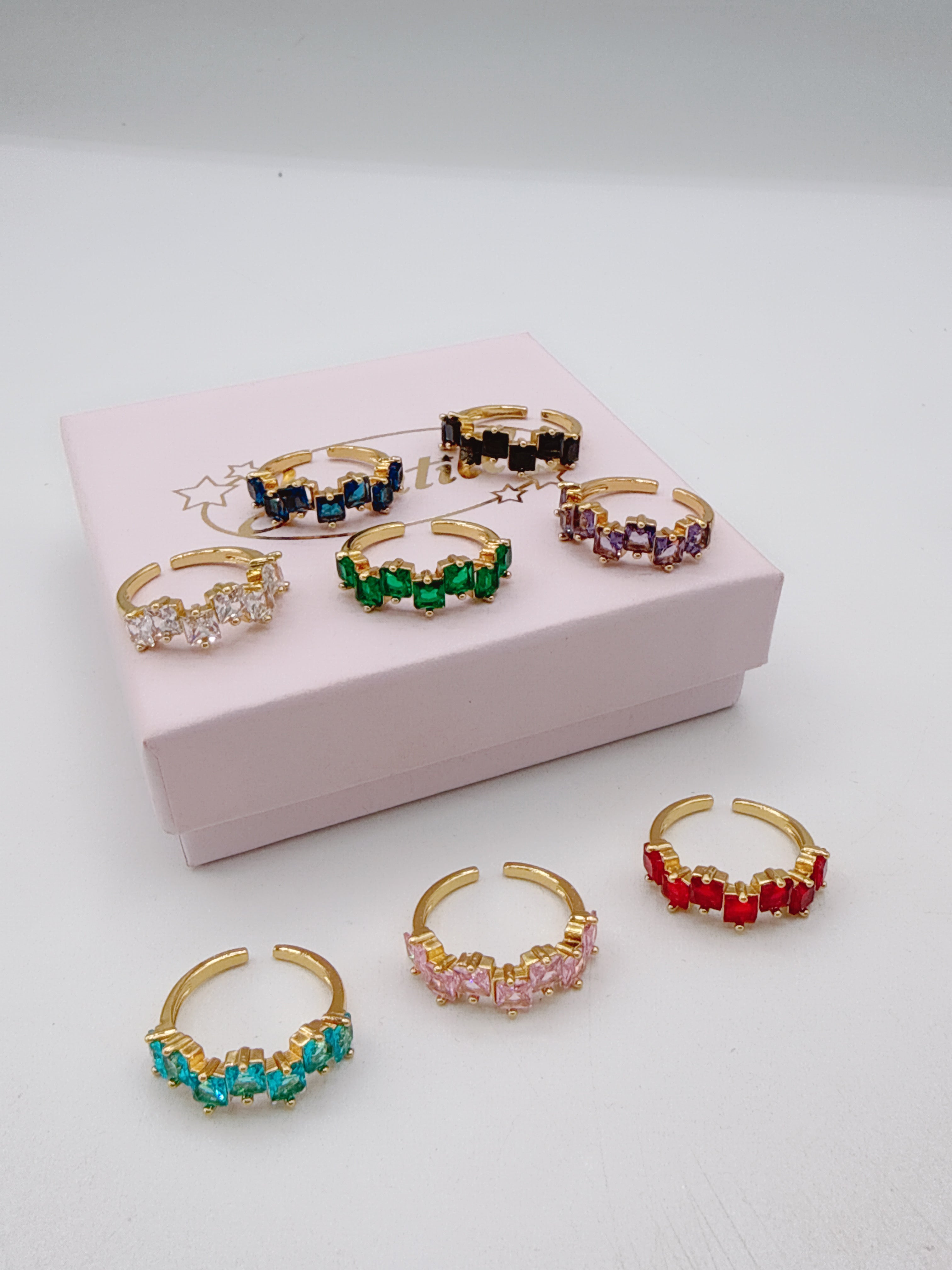 Anello Veretta Baguette Gold