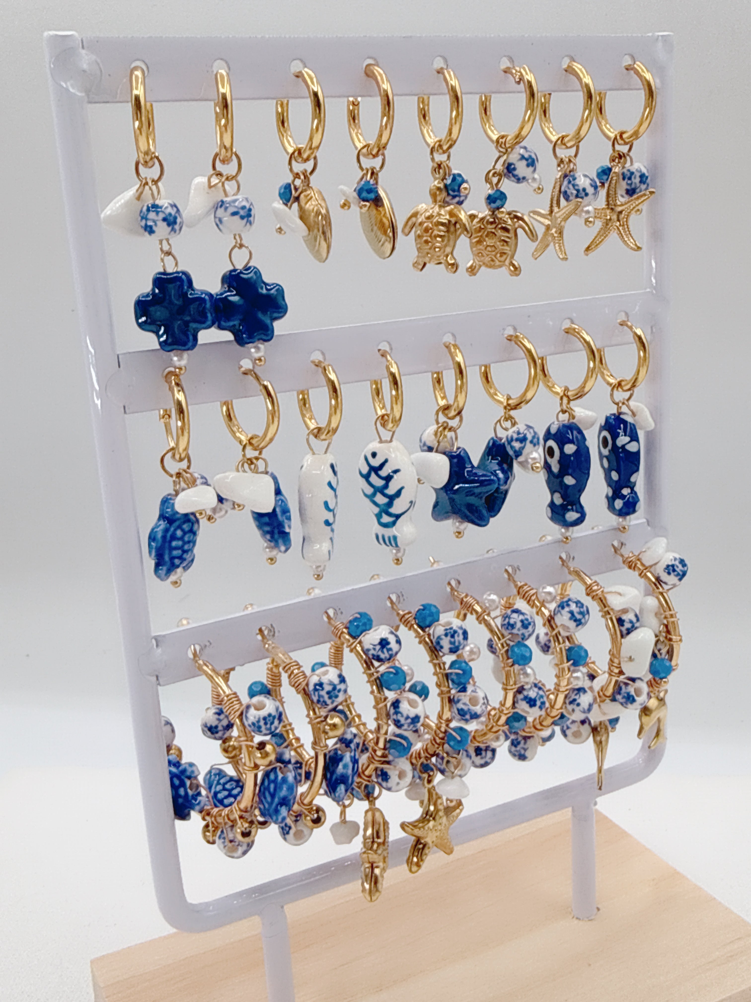 Orecchini SANTORINI BLUE