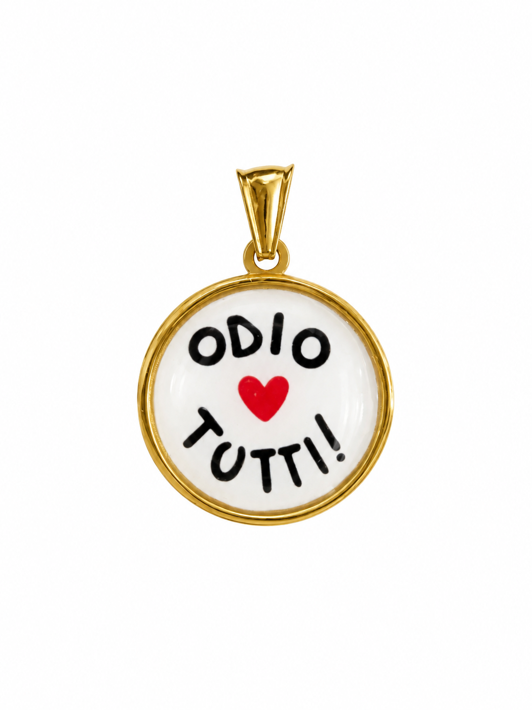 CIONDOLO ODIO TUTTI