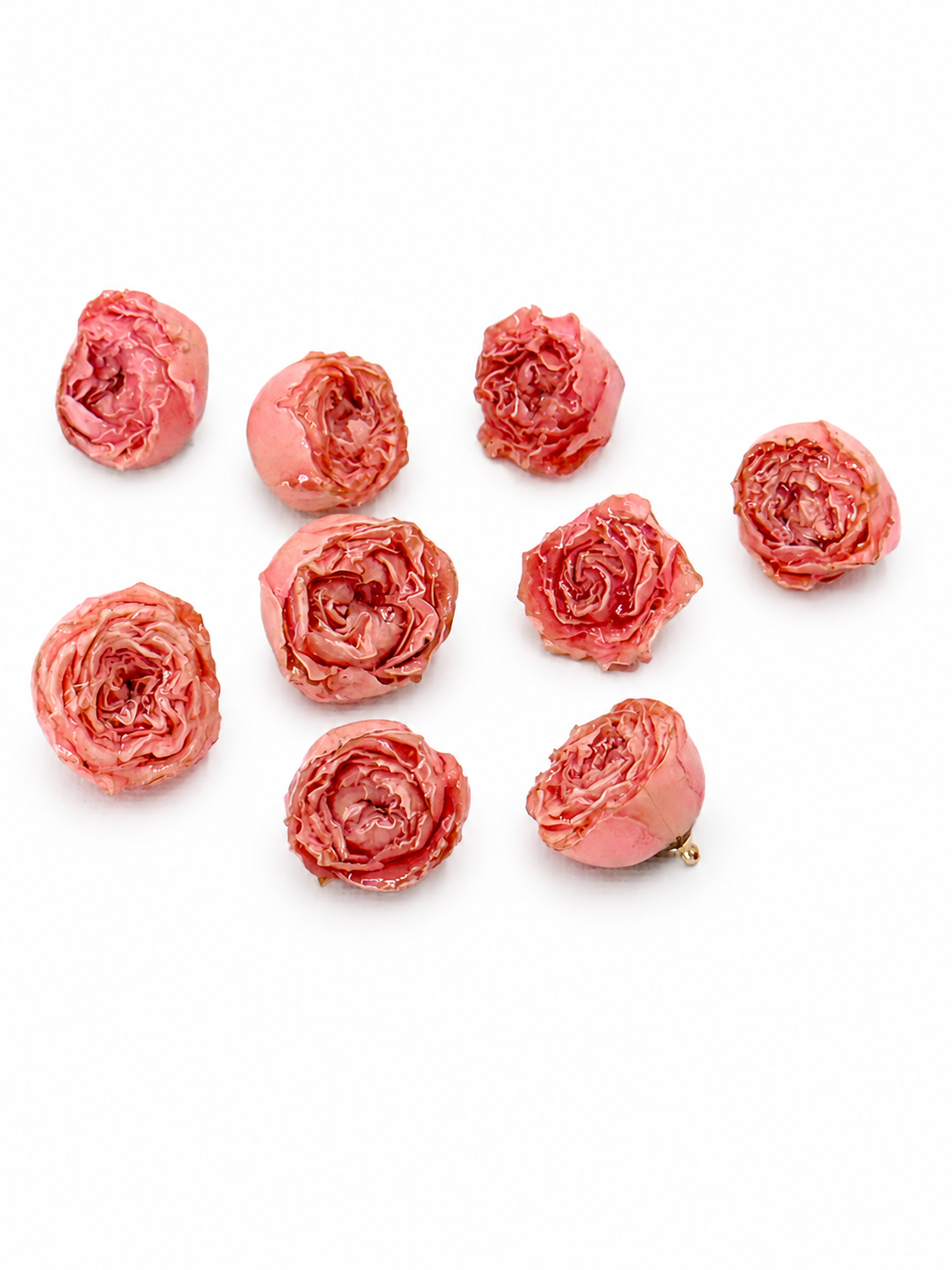 CIONDOLO Rosa Naturale Color Rosa