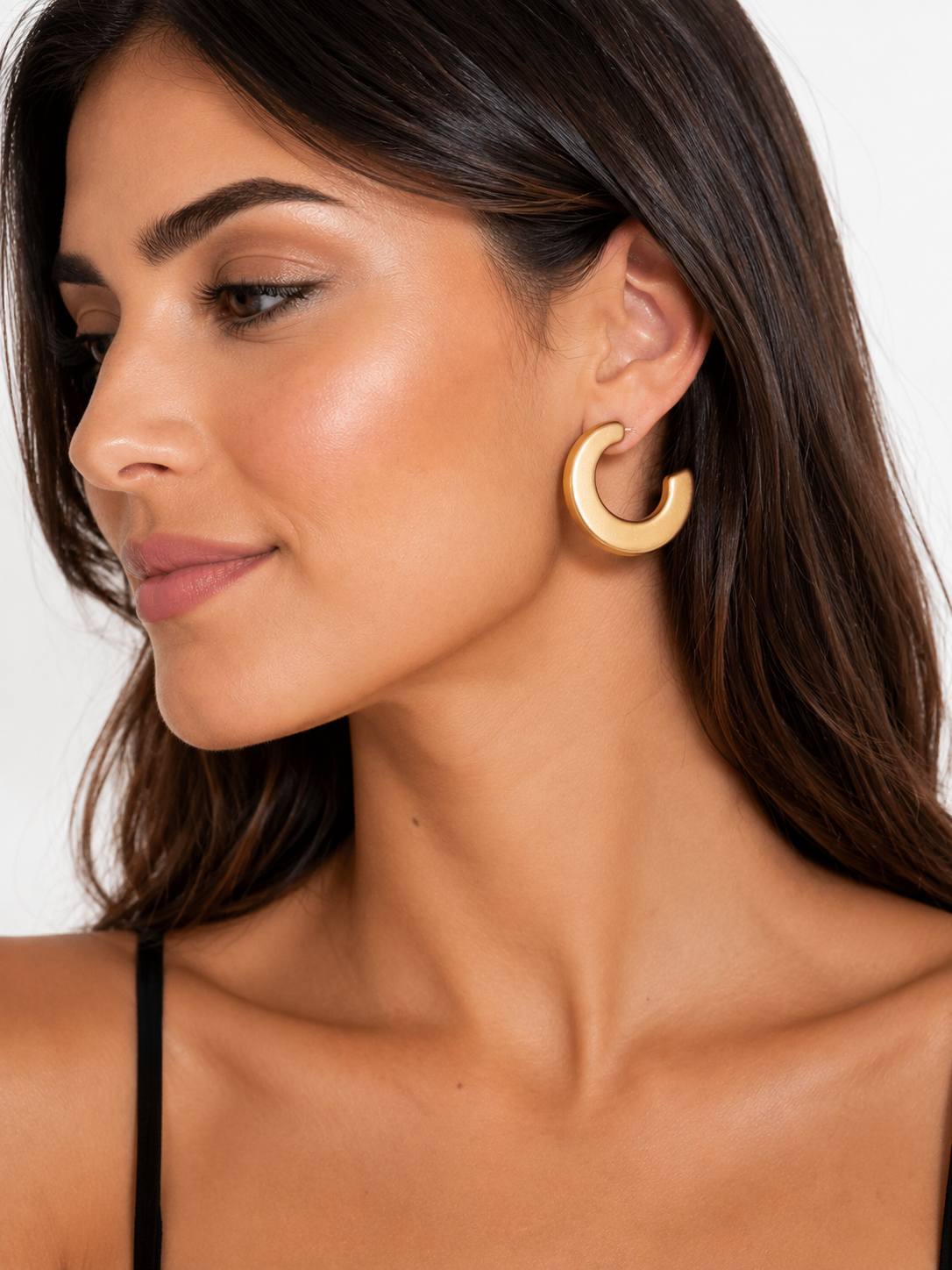 Orecchini Cerchio Satin