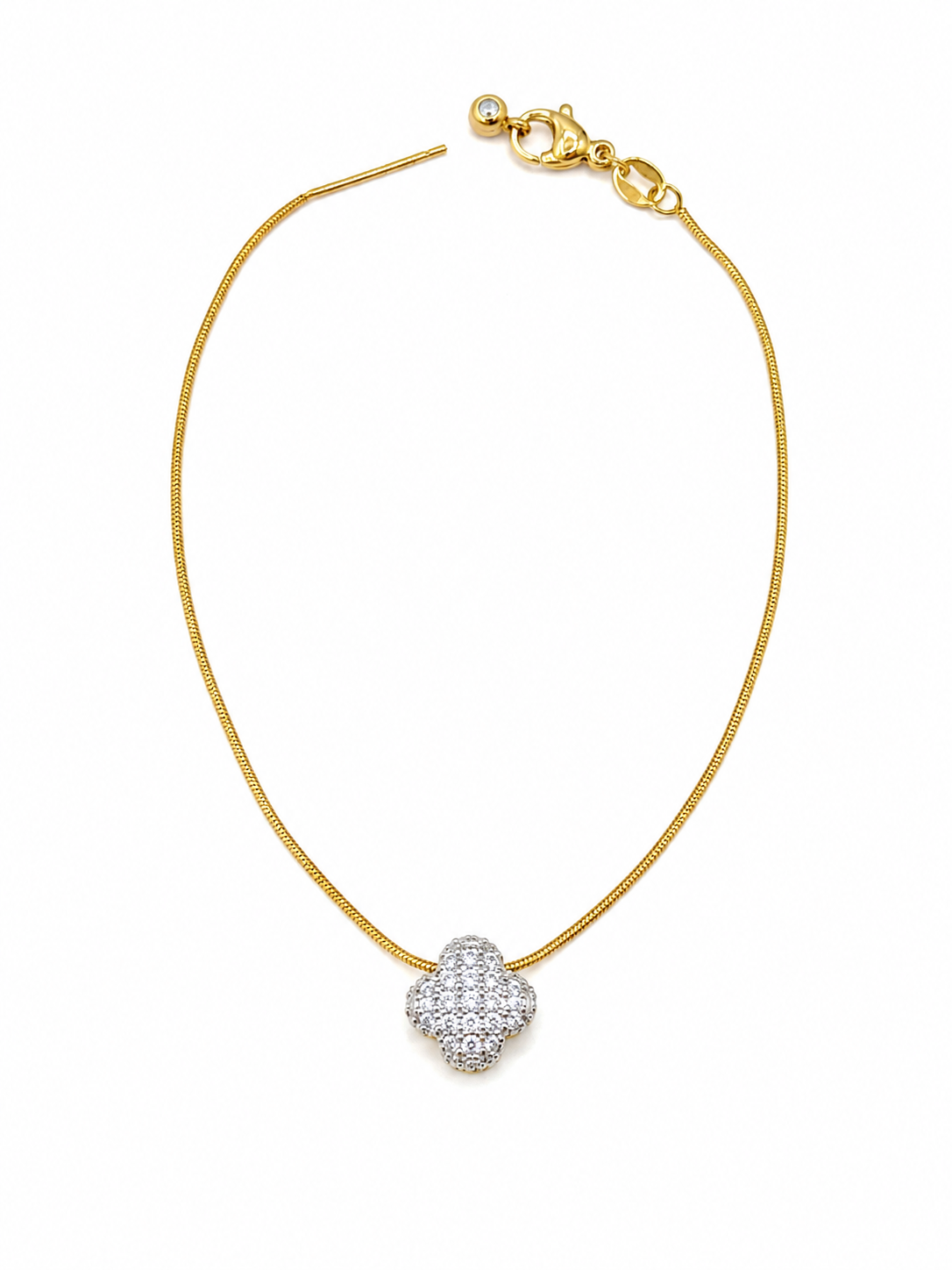 Bracciale Flowers BICOLOR Gold