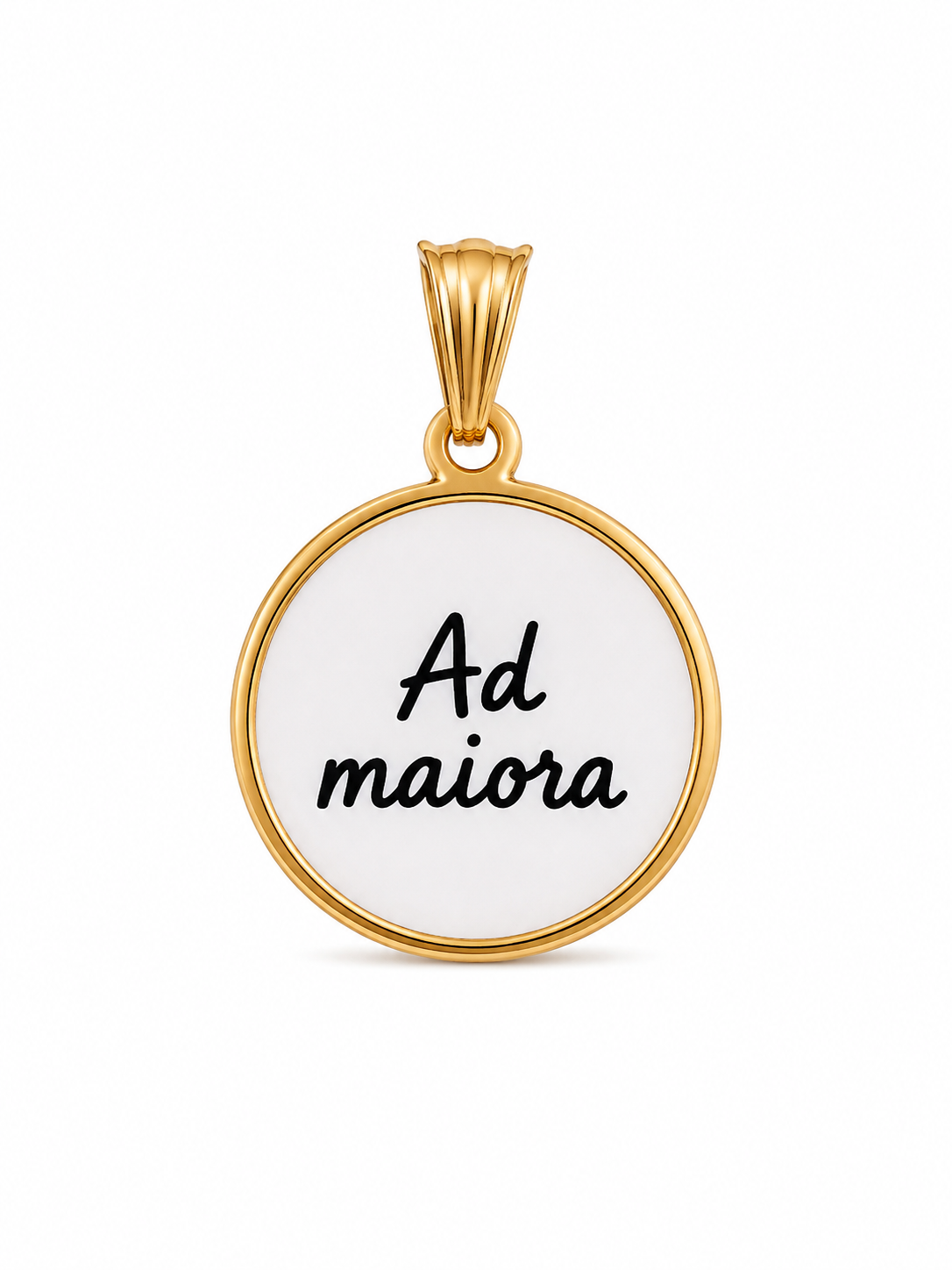 CIONDOLO TONDO FRASI