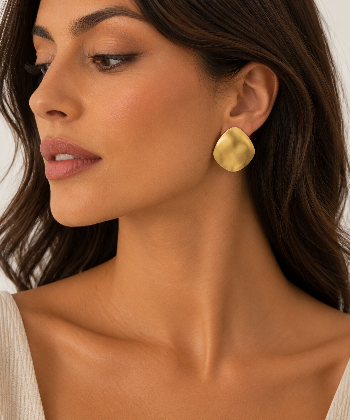 Orecchini Satin Gold
