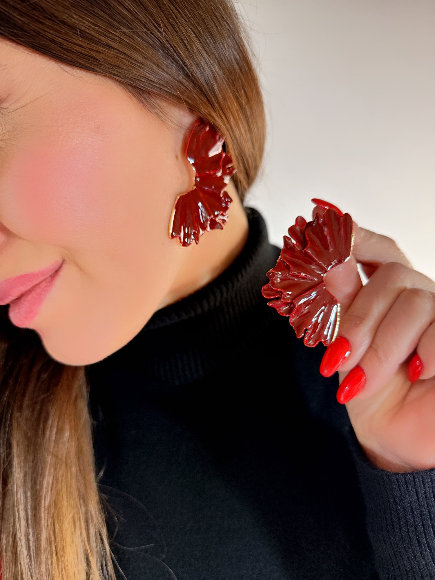 Orecchini Rouche Rouge