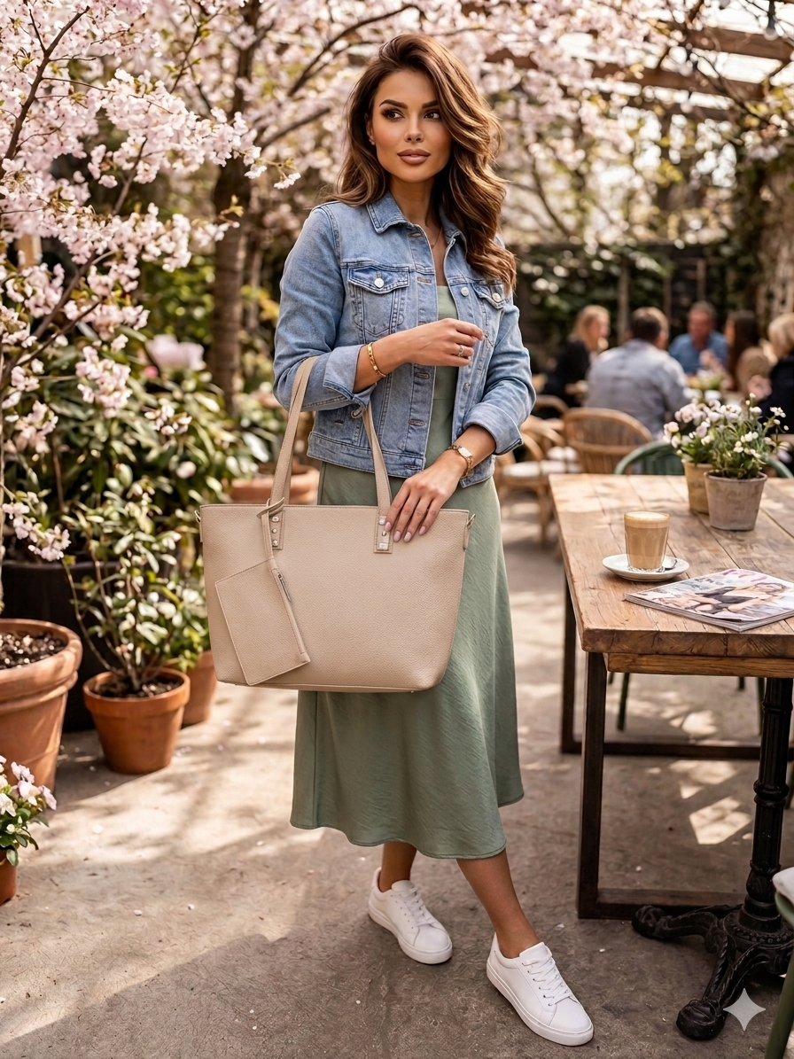Borsa Shopping Con Borsello