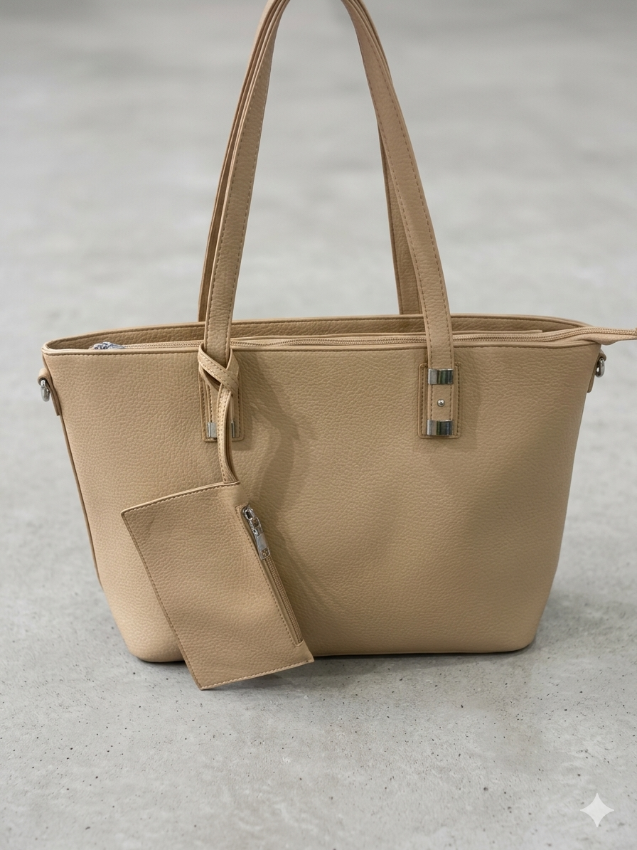 Borsa Shopping Con Borsello