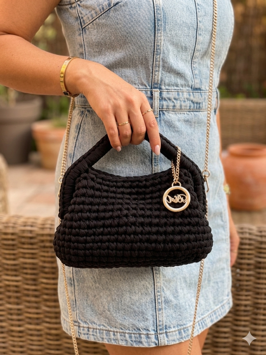 Borsa Cluch Uncinetto