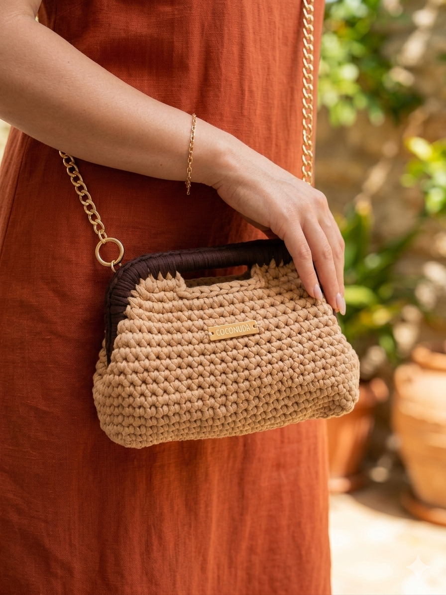 BORSA Clutch Crochet