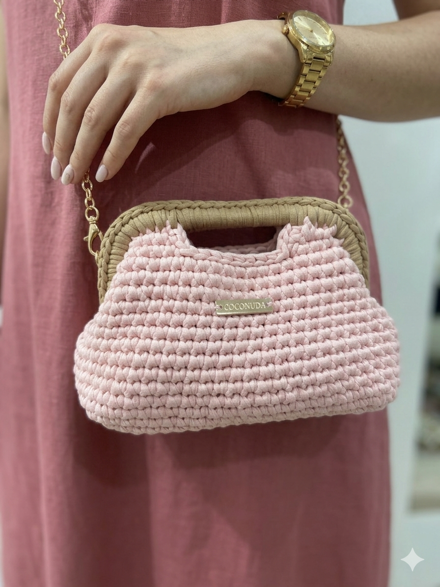 BORSA Clutch Crochet