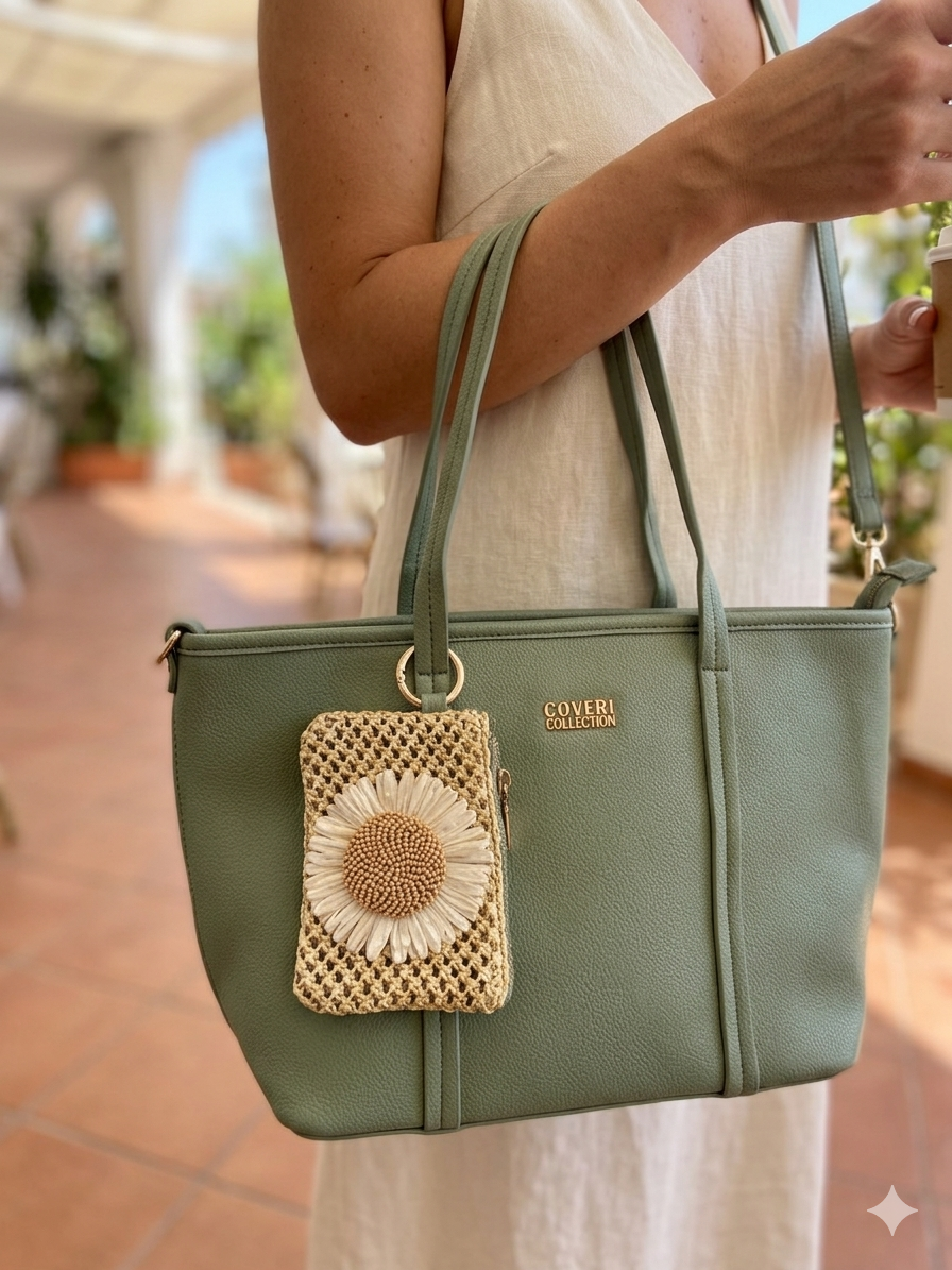 COVERI COLLECTION Borsa Charme Girasole