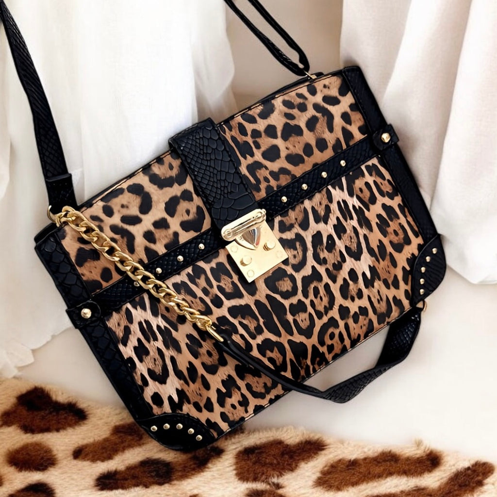 Borsa Animalier Borchie