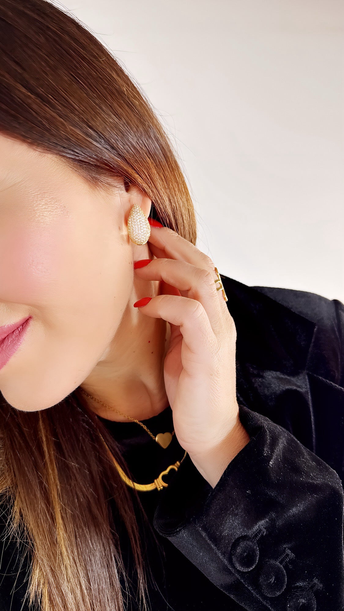 Orecchini Goccia Lusso