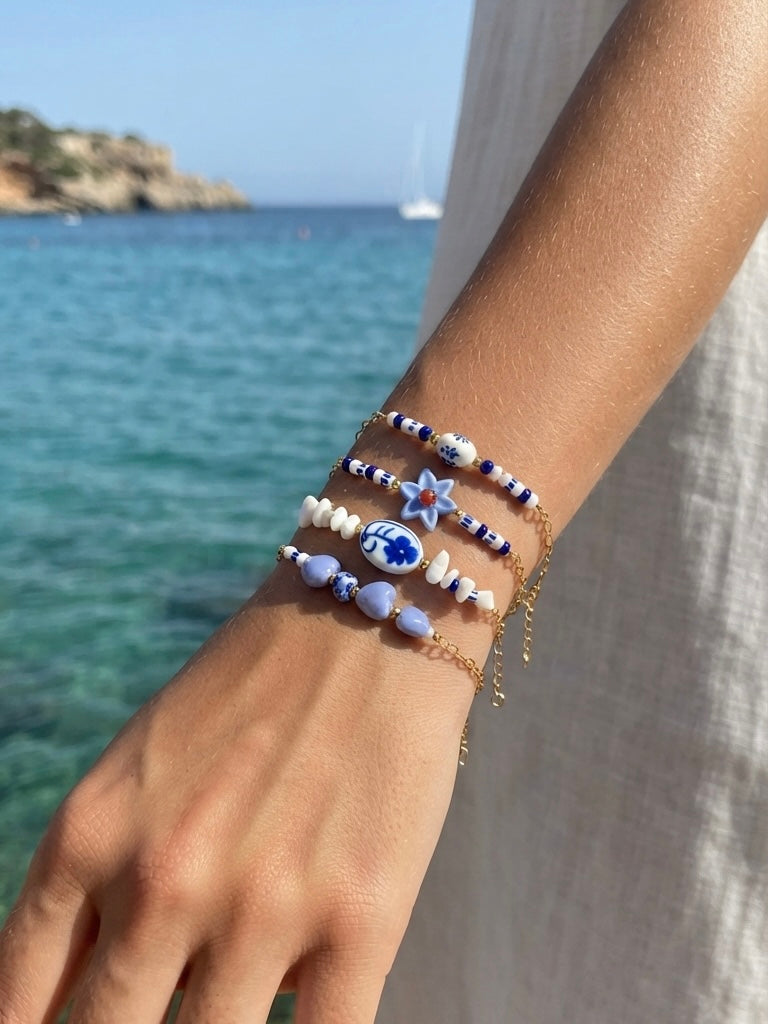 Bracciale SANTORINI BLUE & WHITE