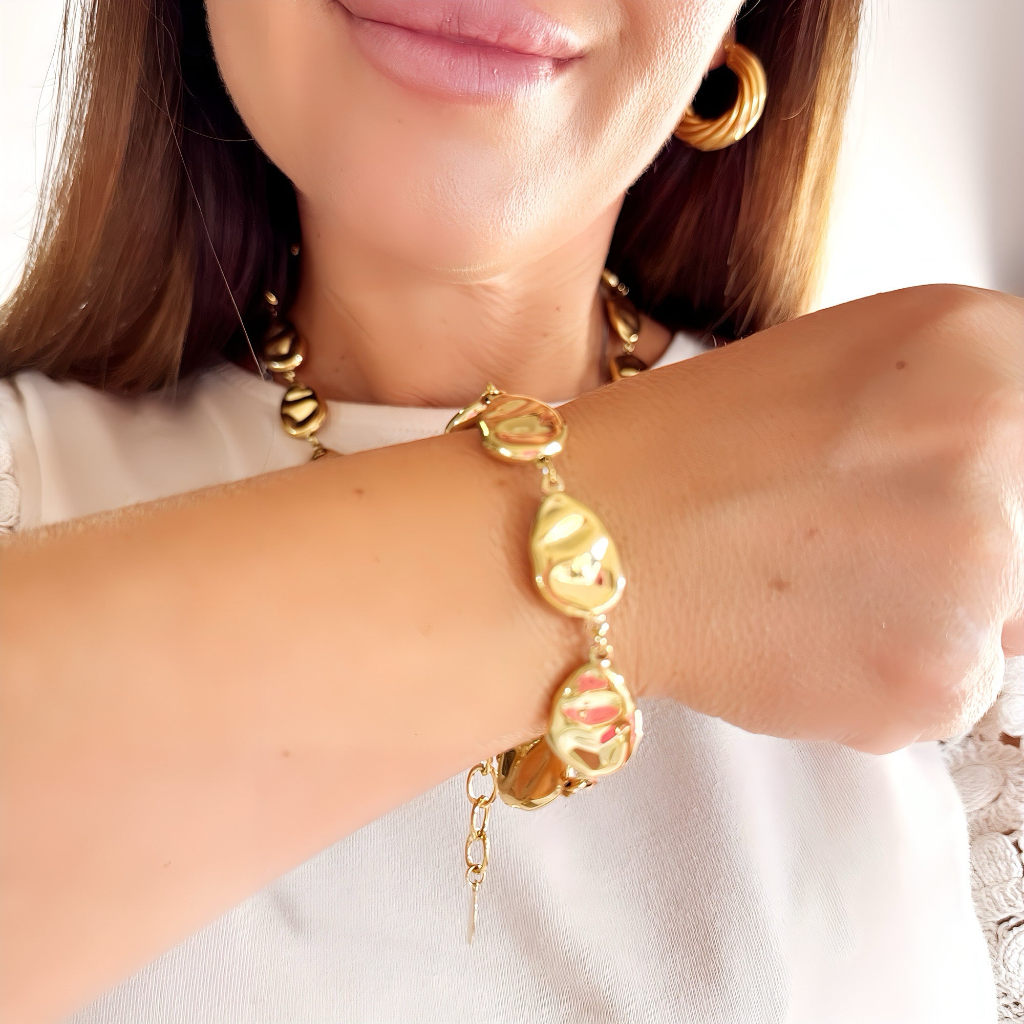 Bracciale Pepite Gold