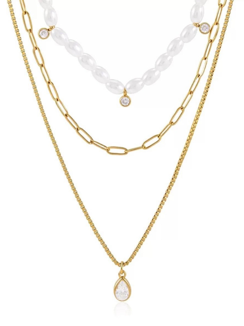 Collana Trio Cascata