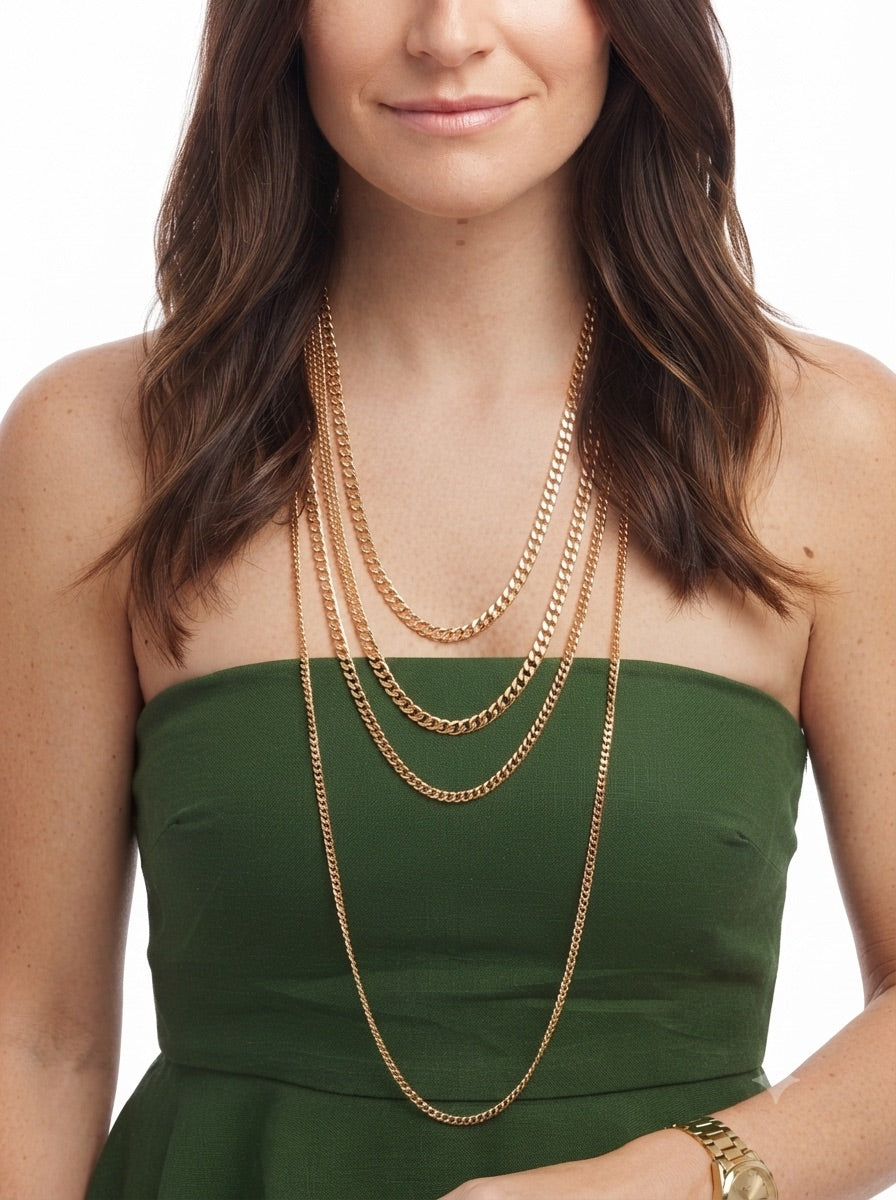 Collana Cascata Gold