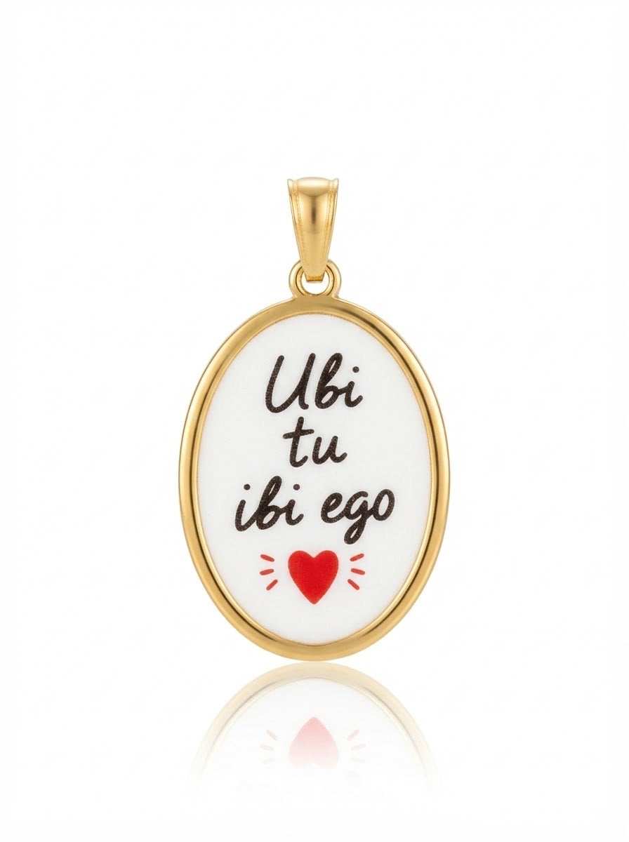 CIONDOLO UBI TU IBI EGO
