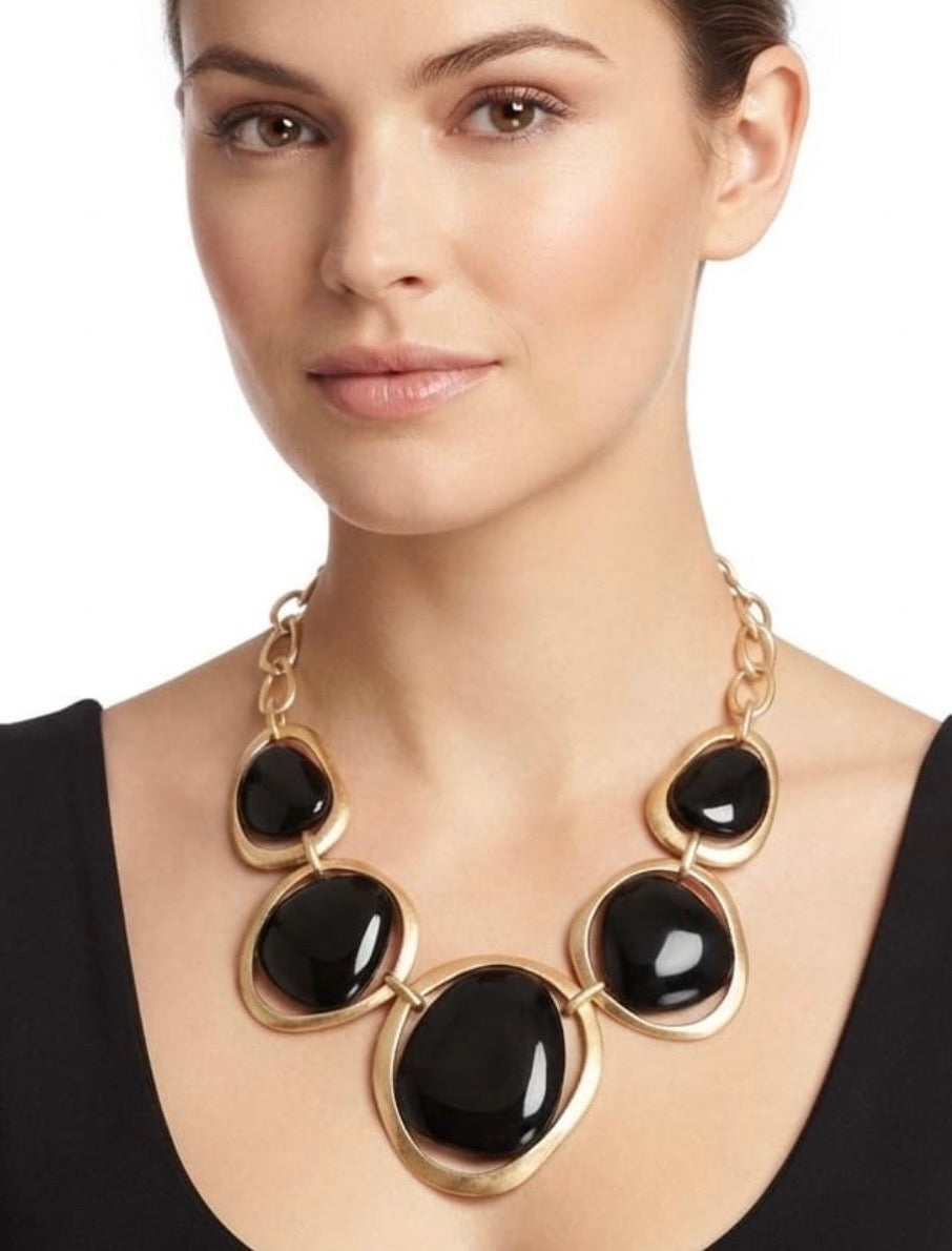 Collana BLOOM Marrone