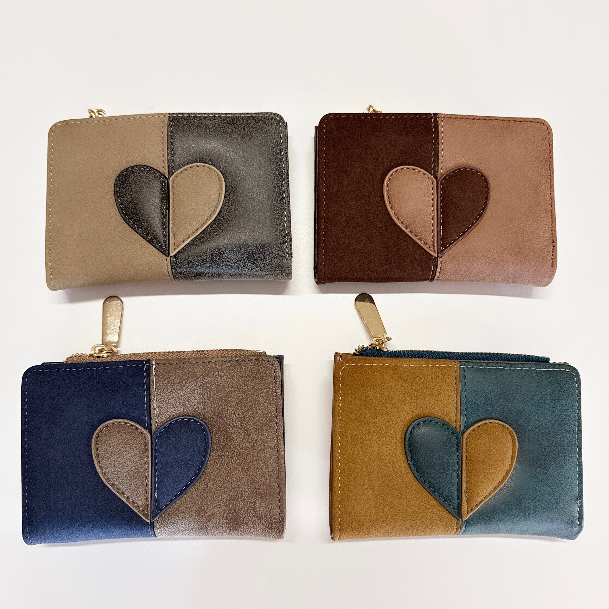 Portafoglio Love Bicolor