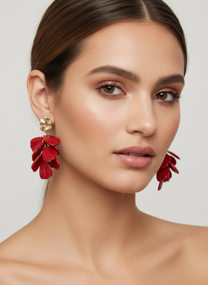 Orecchini Flamengo Rouge