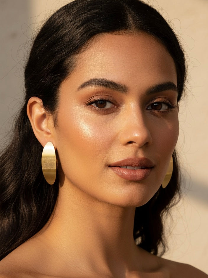 Orecchini Slim Satin