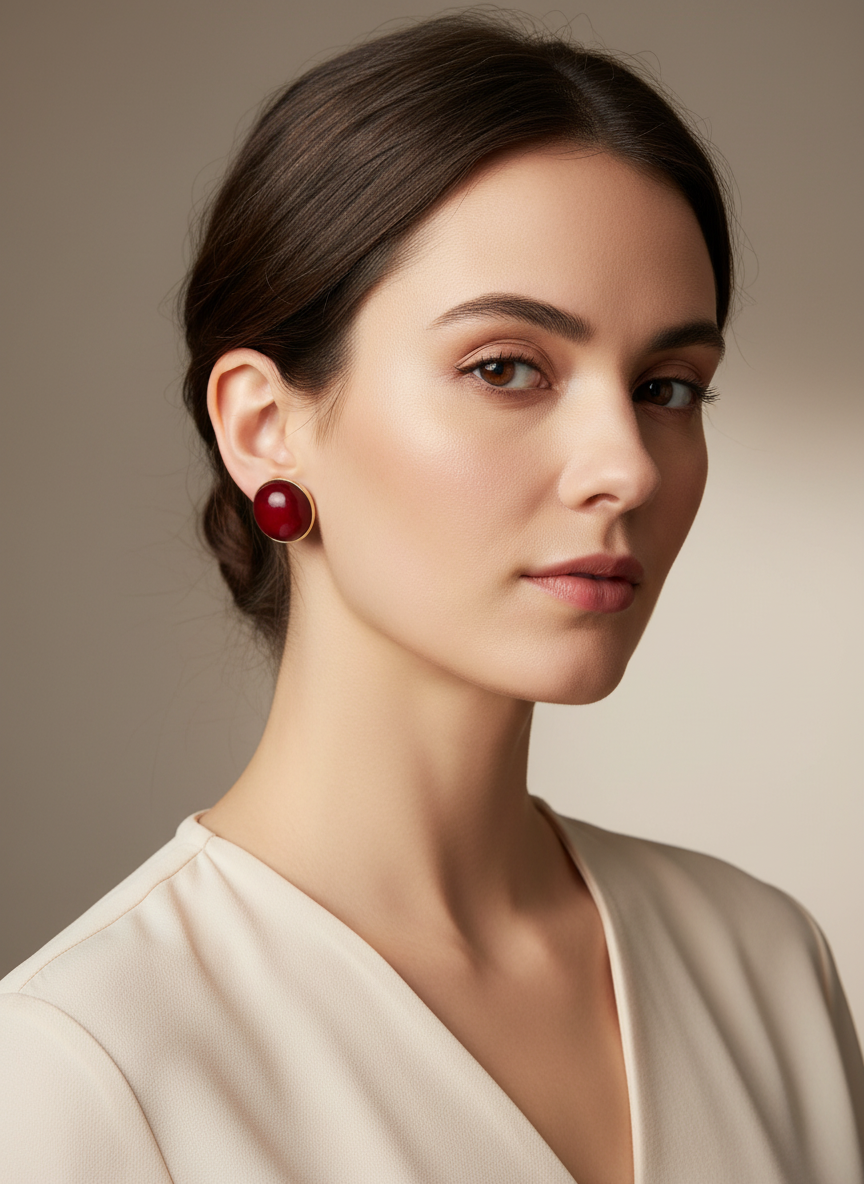 Orecchini Bottone Sharam