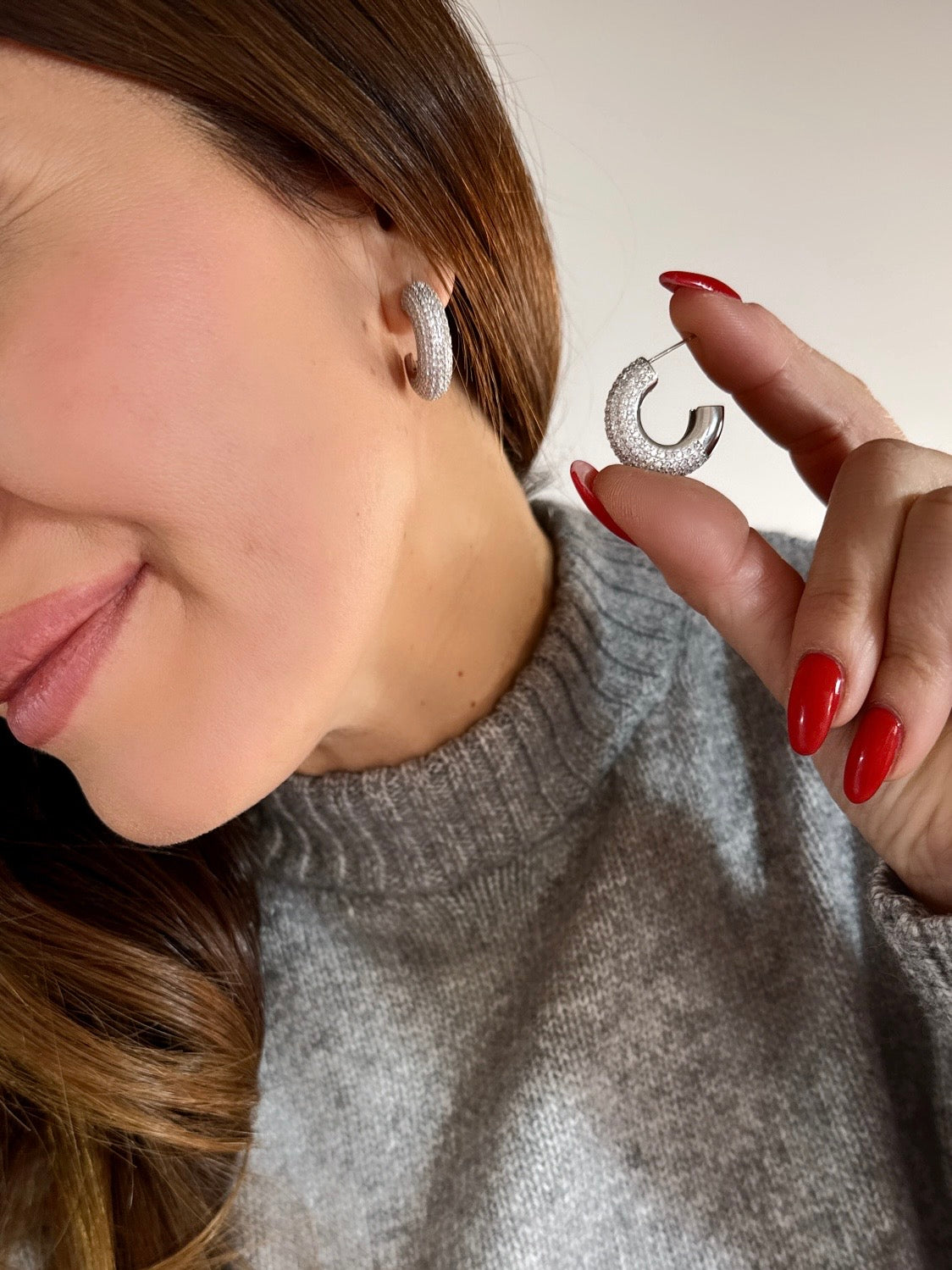 Orecchini Cerchio Lusso