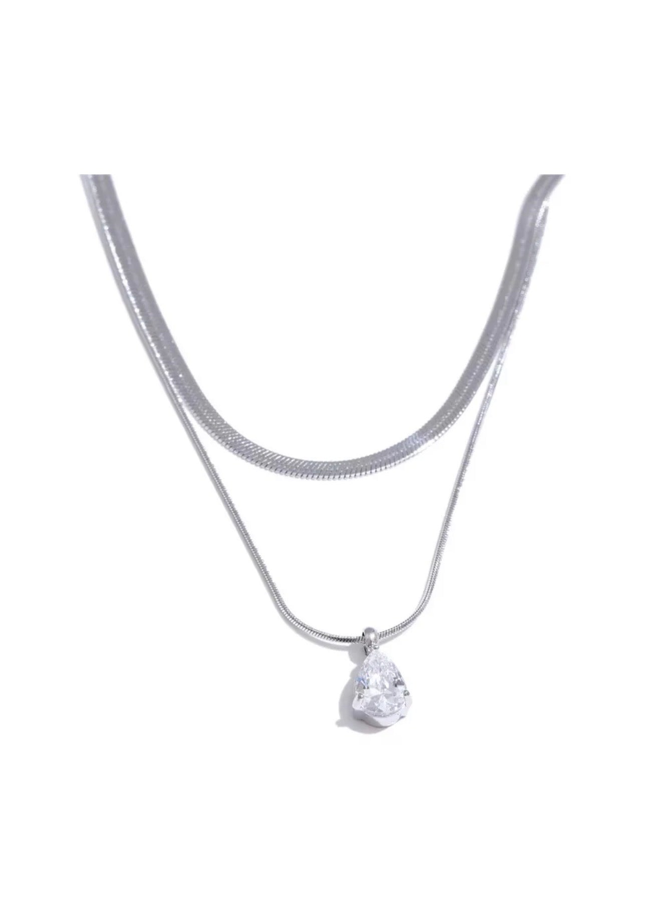 Collana Snake & Goccia