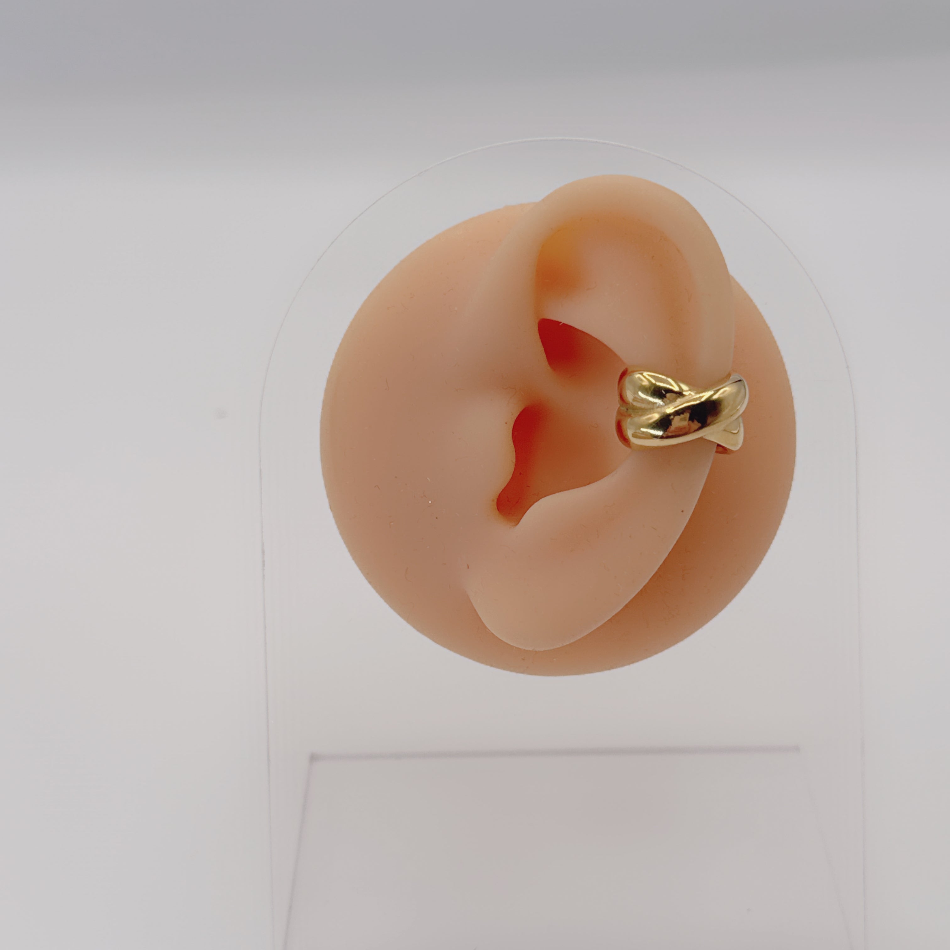 Earcuff Incrocio Gold