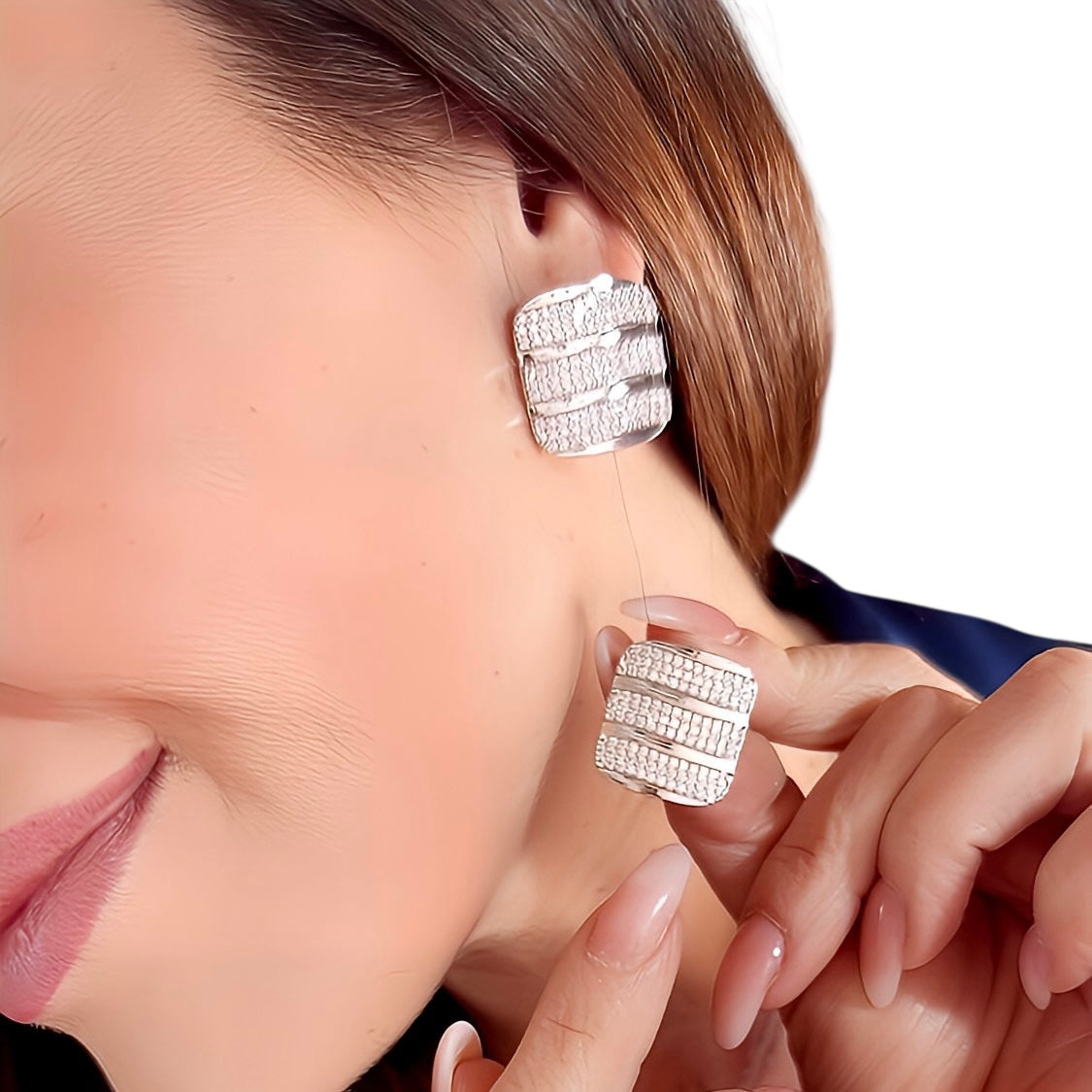Orecchini Quadrato Luxury