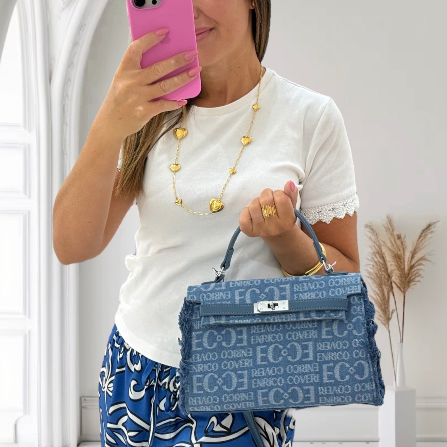 COVERI COLLECTION BORSA JEANS