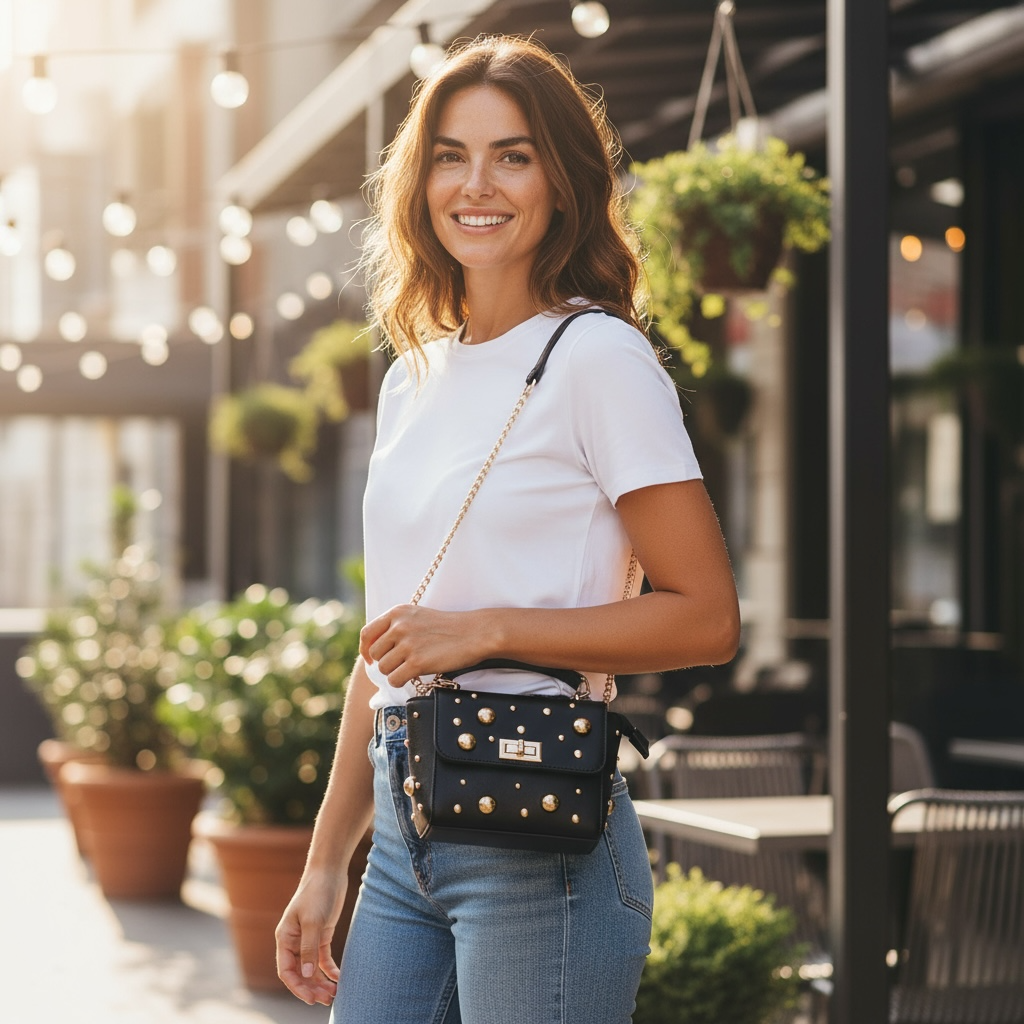 Borsa Sfere Gold