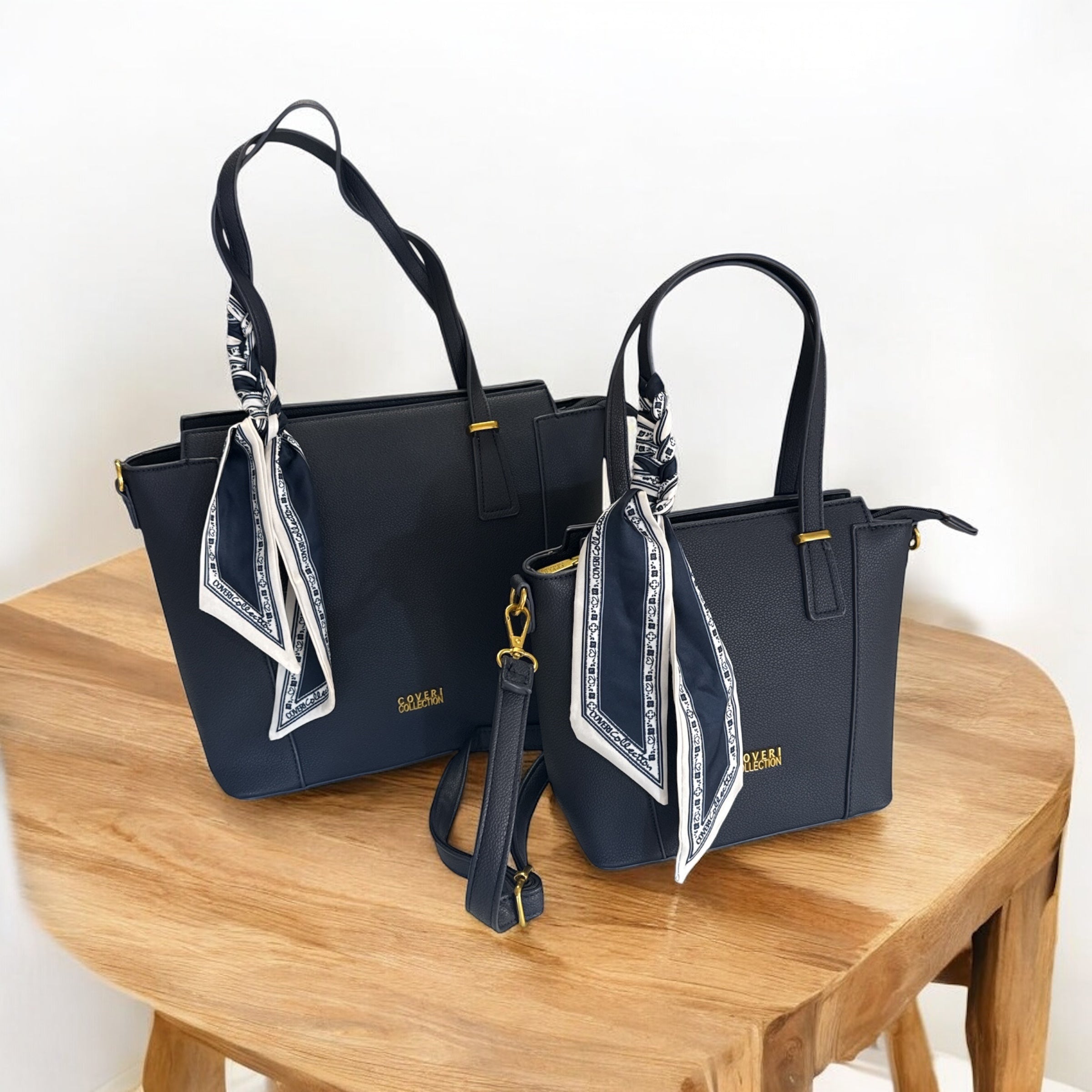 COVERI COLLECTION Borsa Foulard Blu