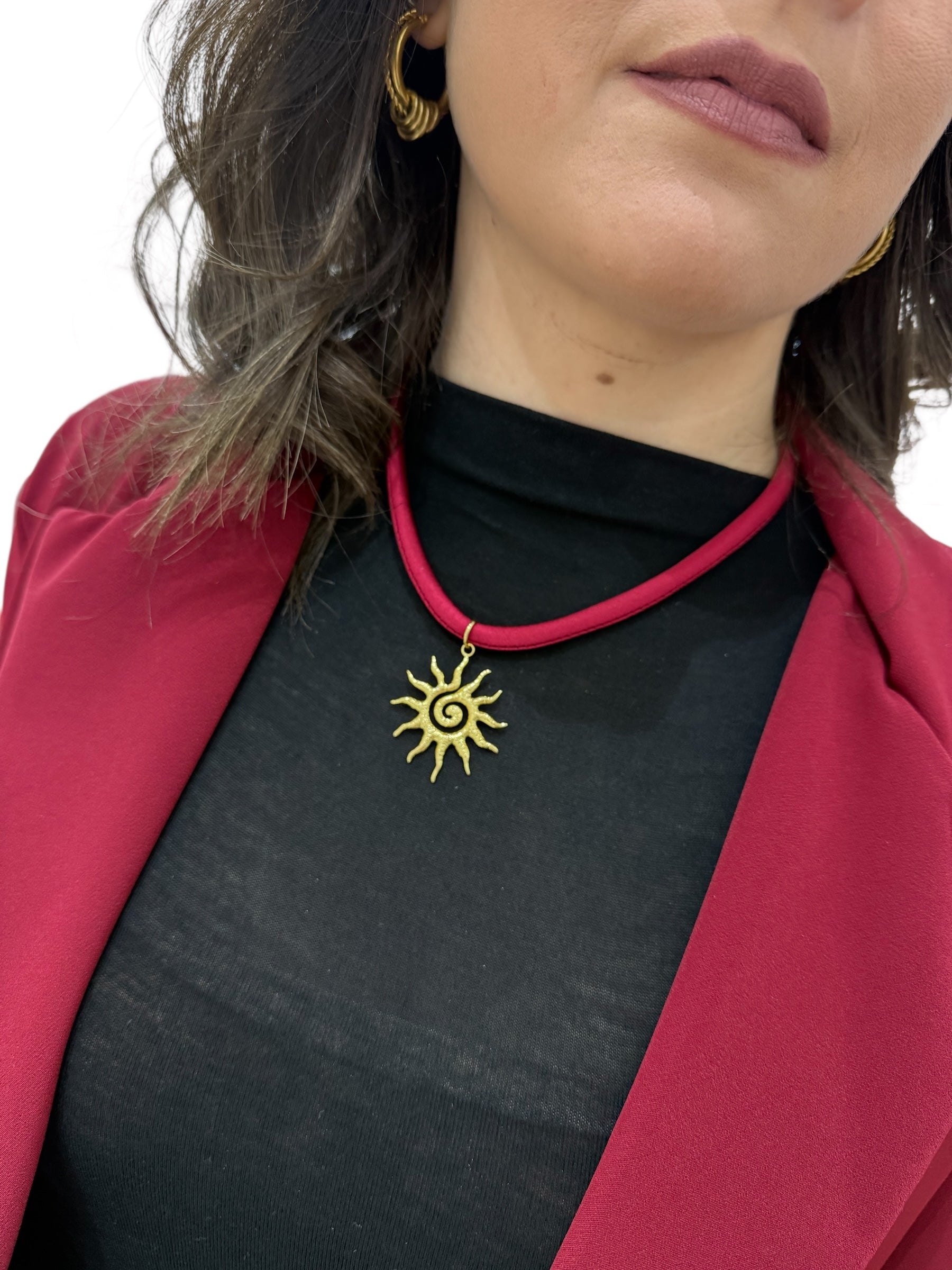 Collana Sole Deluxe Gold