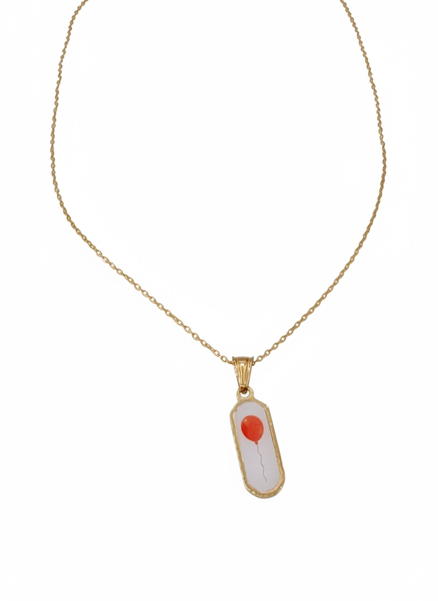 Collana Palloncino Rosso