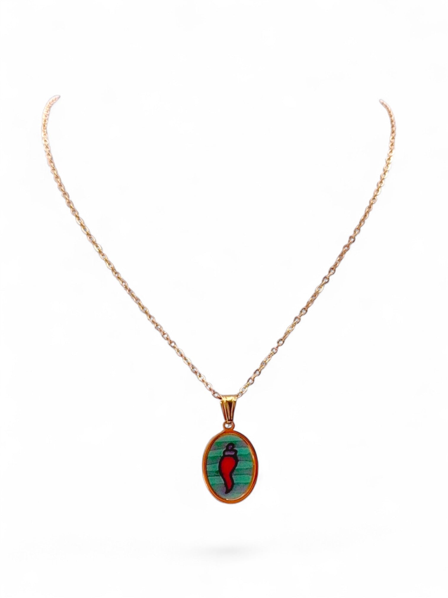 Collana Peperoncino Smaltato