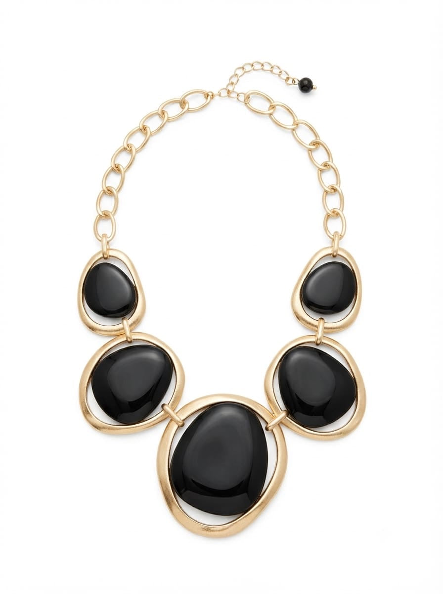 Collana BLOOM Marrone