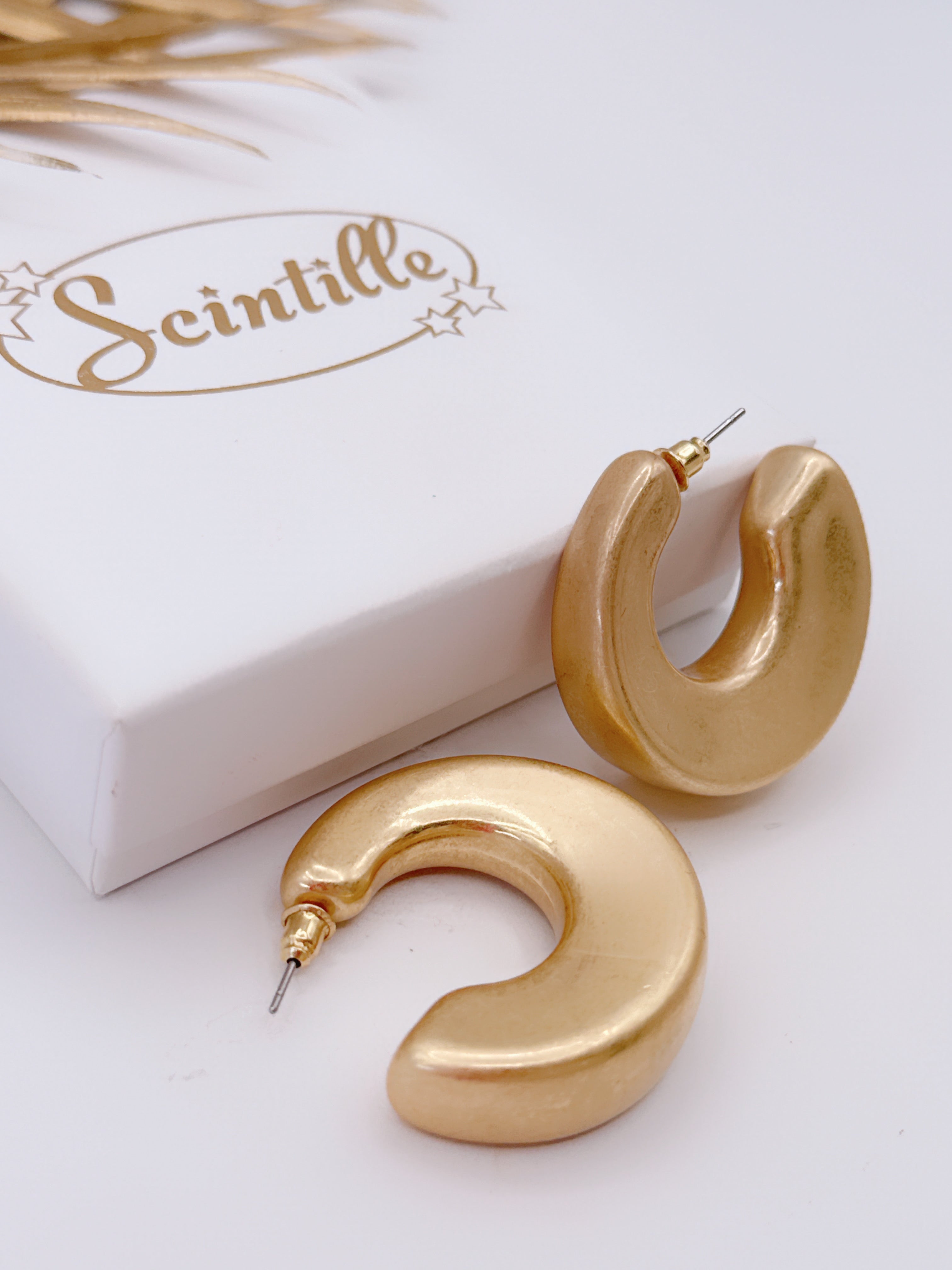 Orecchini Cerchio Satin