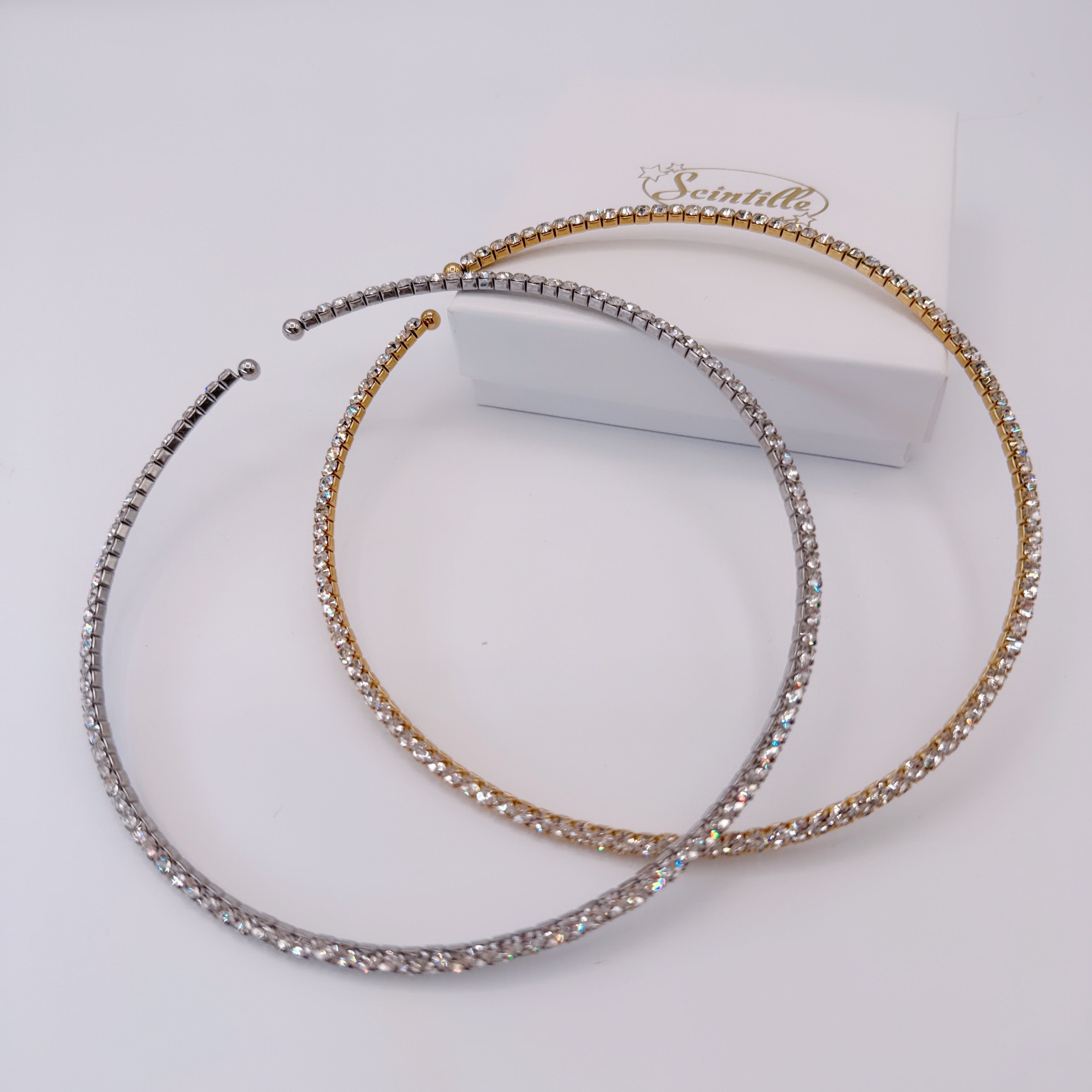 Collana Tennis Rigida