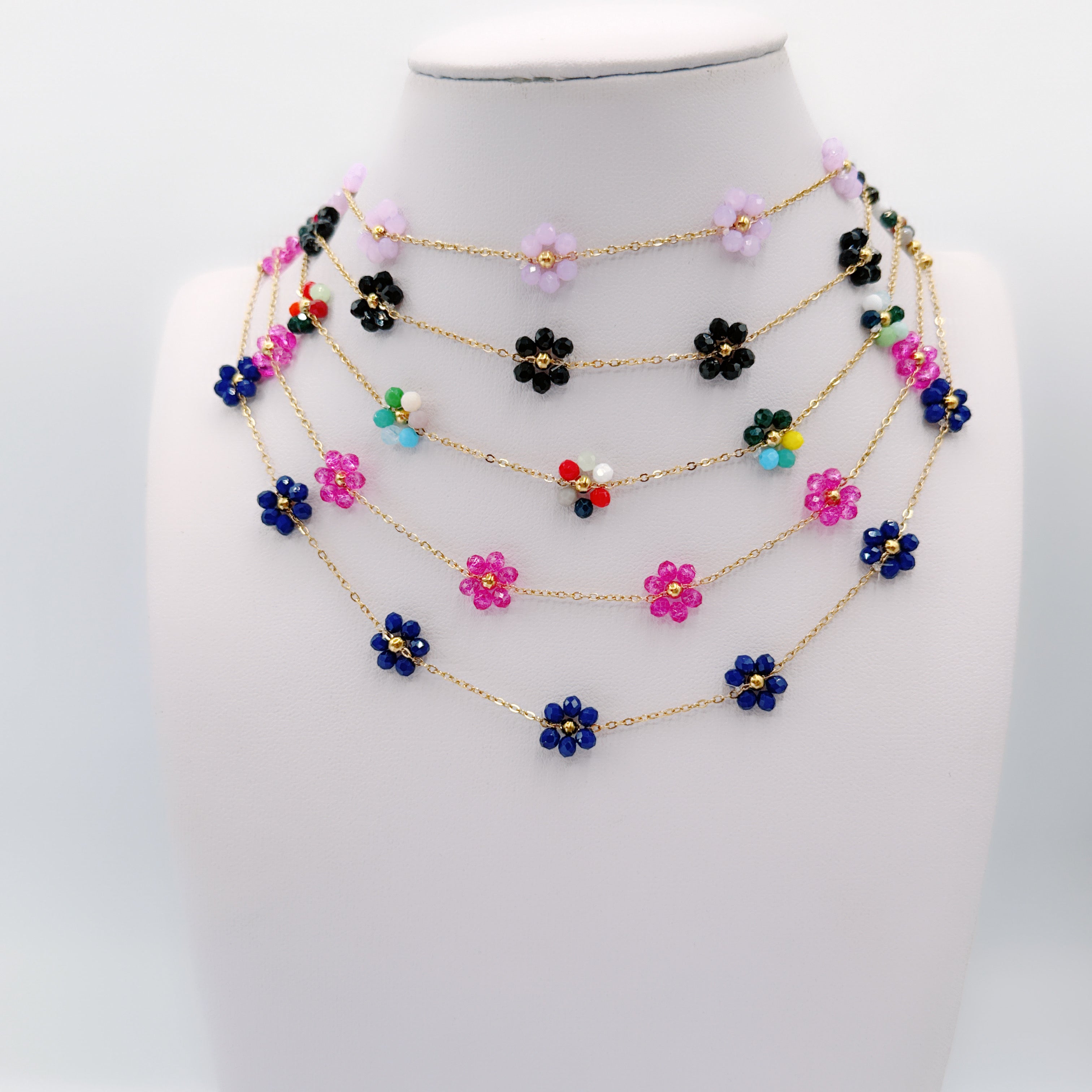 Collana Margherite Gold