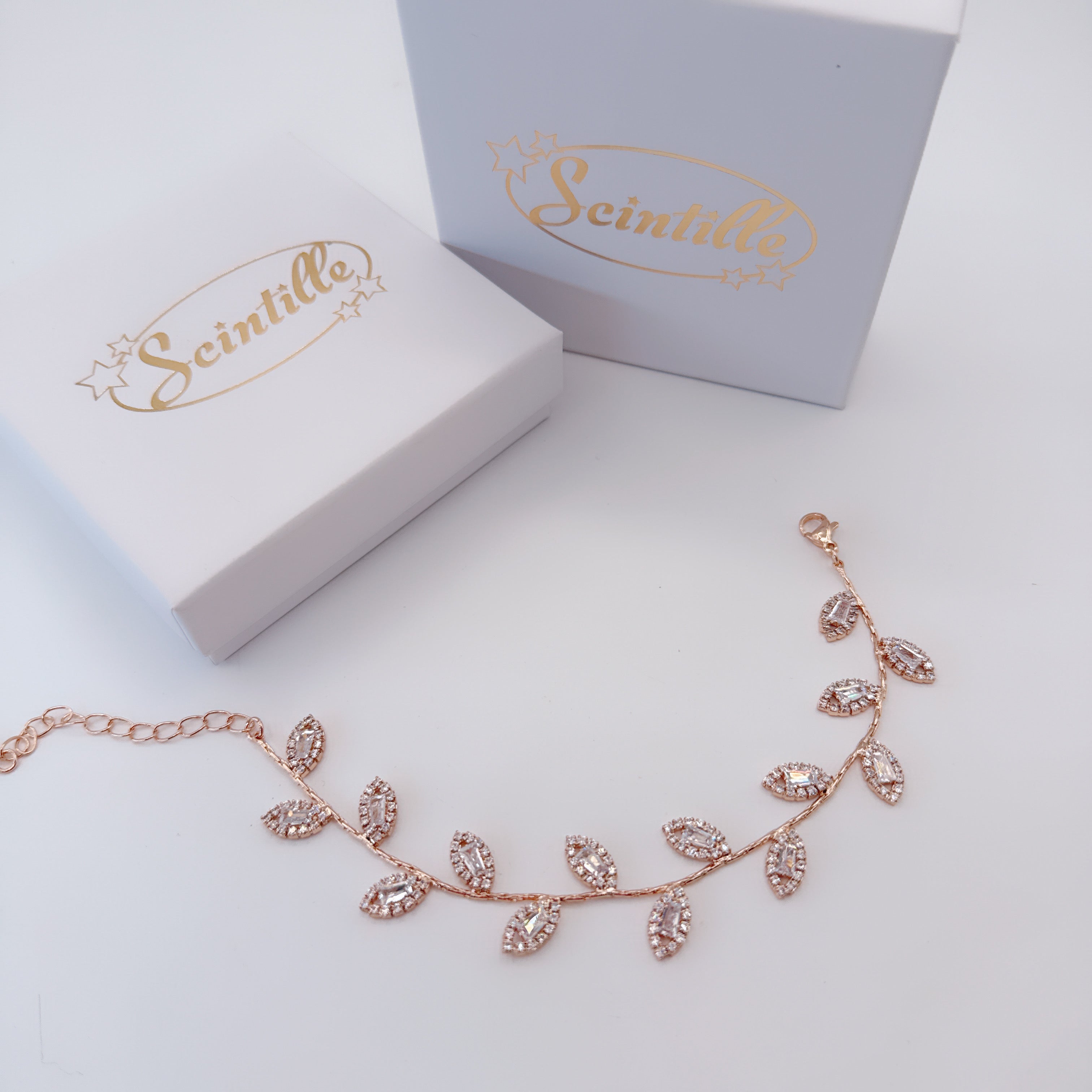 Bracciale Goccia Oro Rosa