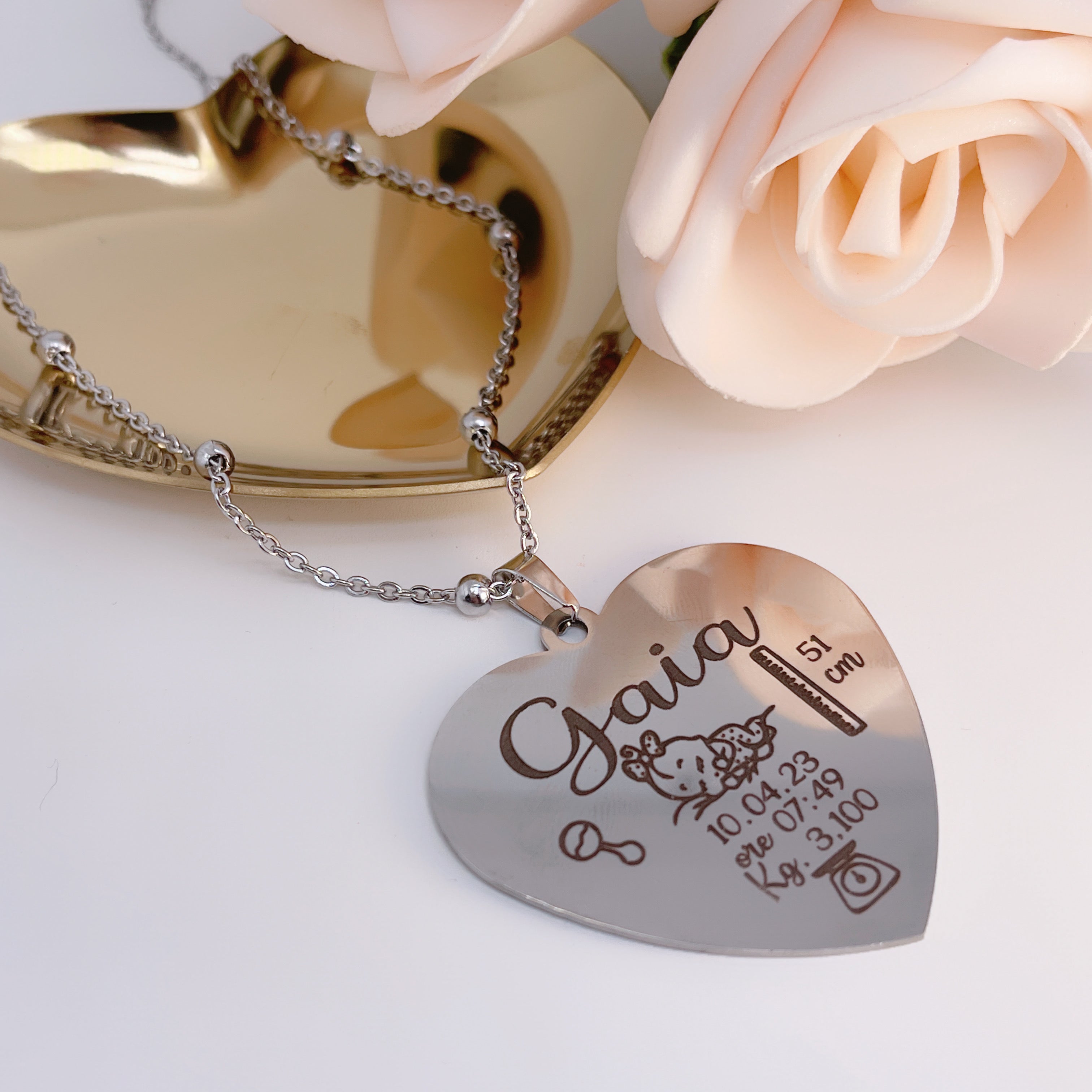 Collana Nascita Personalizzata - SCINTILLE ACCESSORI MODA