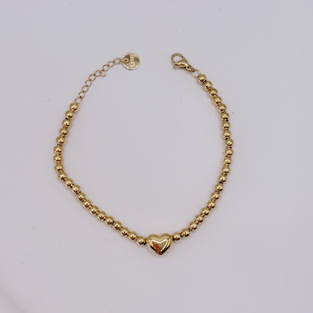 Bracciale Sfere & Cuore